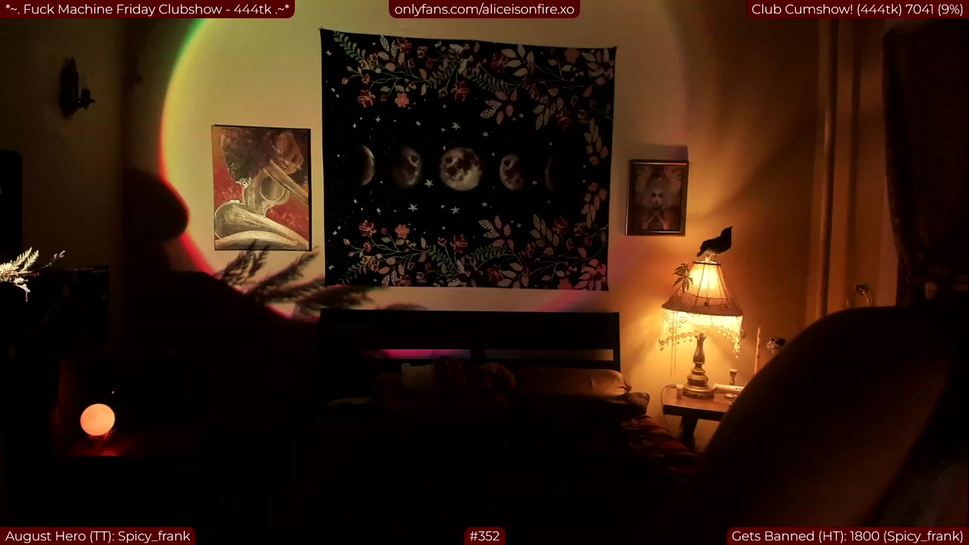 Gallery image thumbnail from aliceisonfire's myfreecams stream on, 08/05/2023, 07:41 image 6 of 20