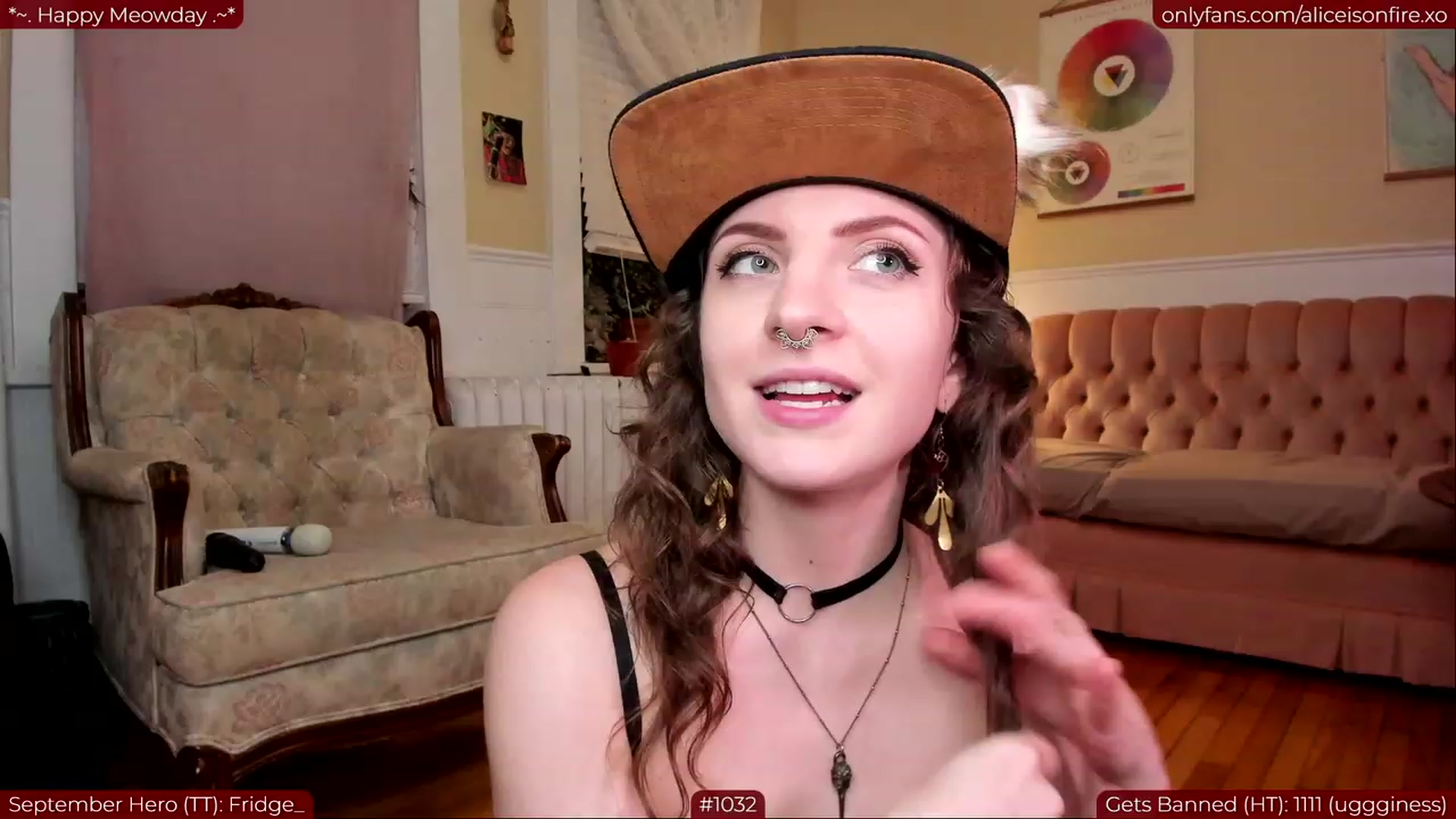 Gallery image thumbnail from aliceisonfire's myfreecams stream on, 09/12/2023, 08:08 image 20 of 20