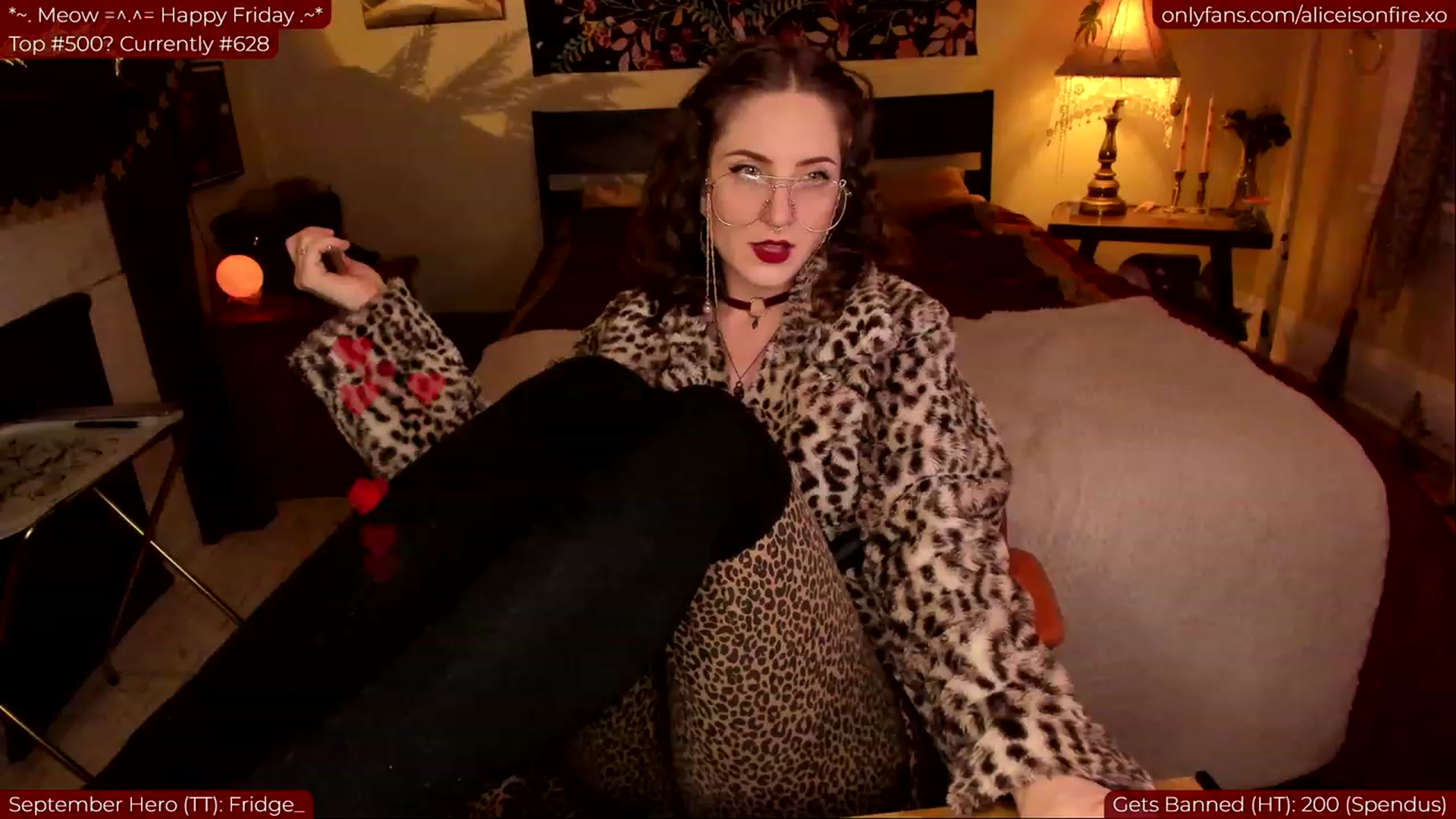 Gallery image thumbnail from aliceisonfire's myfreecams stream on, 09/23/2023, 08:32 image 3 of 20