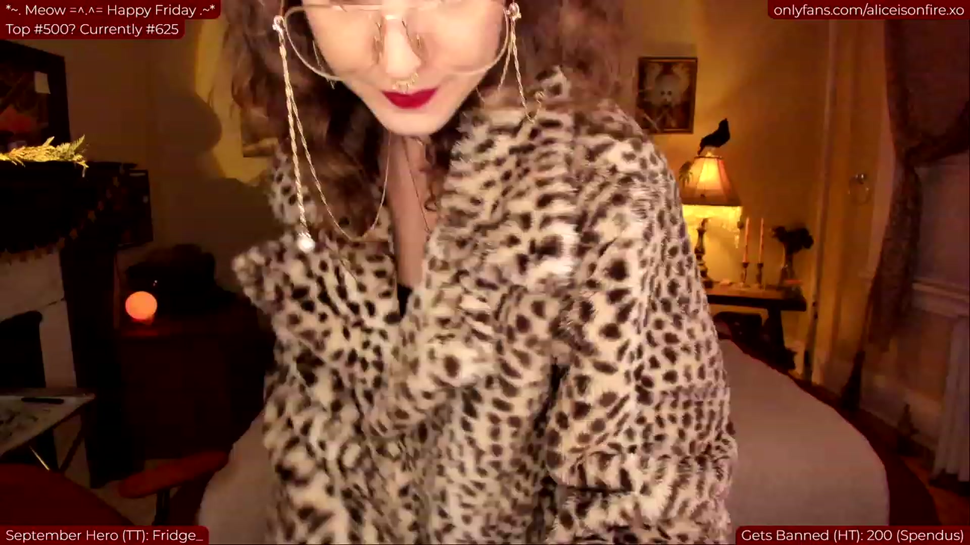 Gallery image thumbnail from aliceisonfire's myfreecams stream on, 09/23/2023, 08:32 image 8 of 20