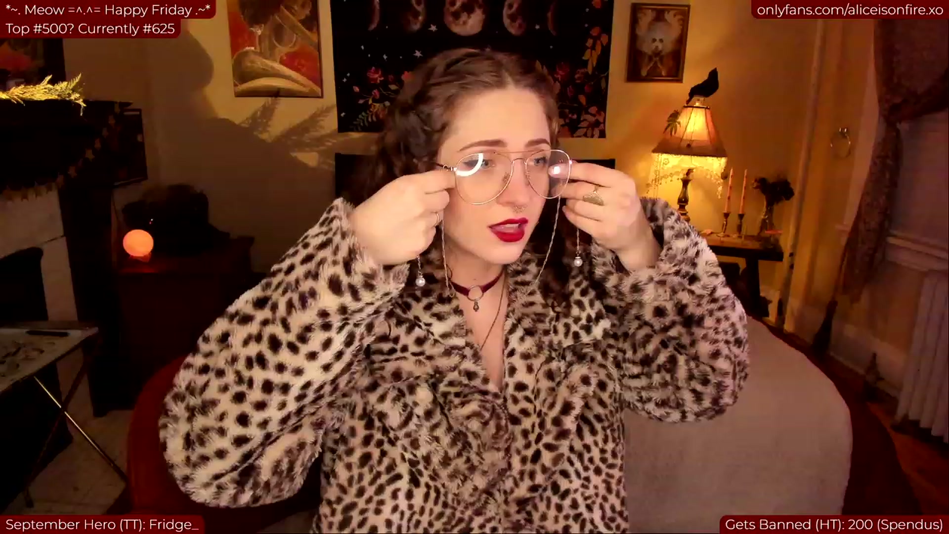 Gallery image thumbnail from aliceisonfire's myfreecams stream on, 09/23/2023, 08:32 image 12 of 20
