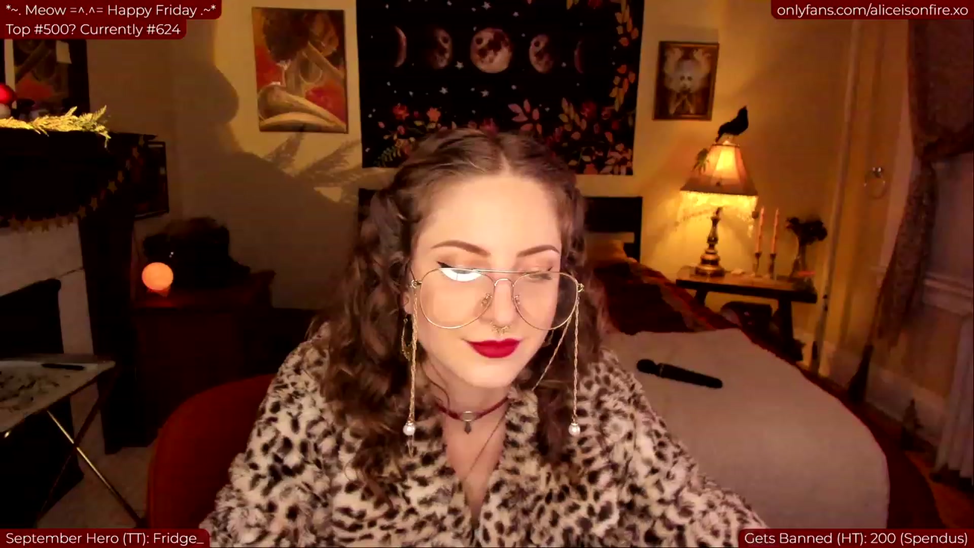 Gallery image thumbnail from aliceisonfire's myfreecams stream on, 09/23/2023, 08:32 image 18 of 20