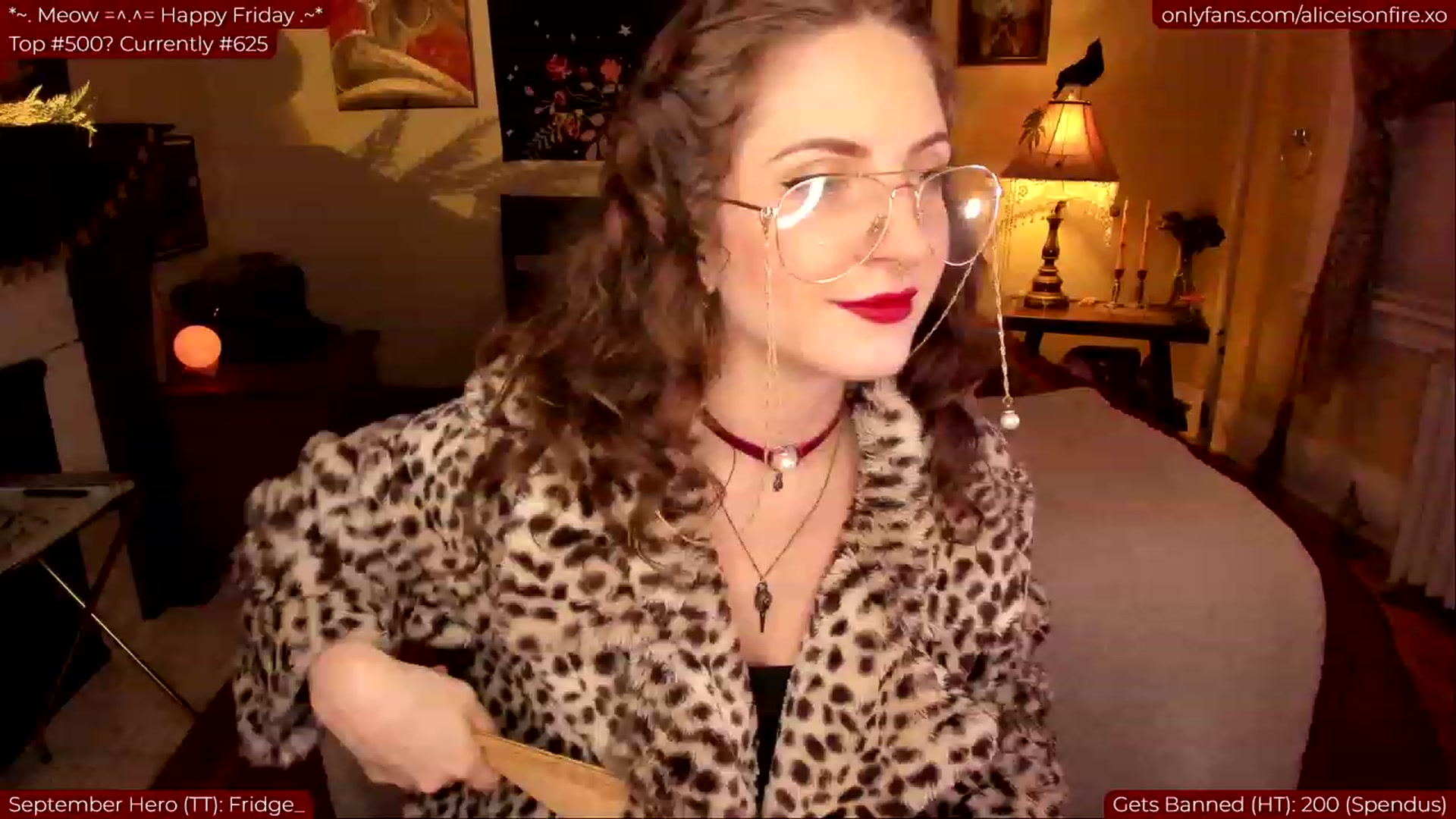 Gallery image thumbnail from aliceisonfire's myfreecams stream on, 09/23/2023, 08:32 image 4 of 20
