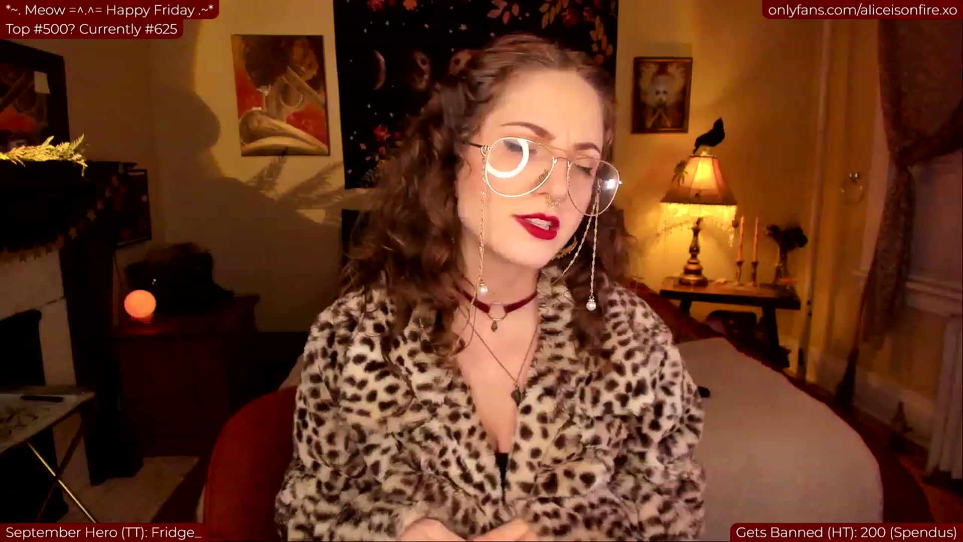 Gallery image thumbnail from aliceisonfire's myfreecams stream on, 09/23/2023, 08:32 image 6 of 20
