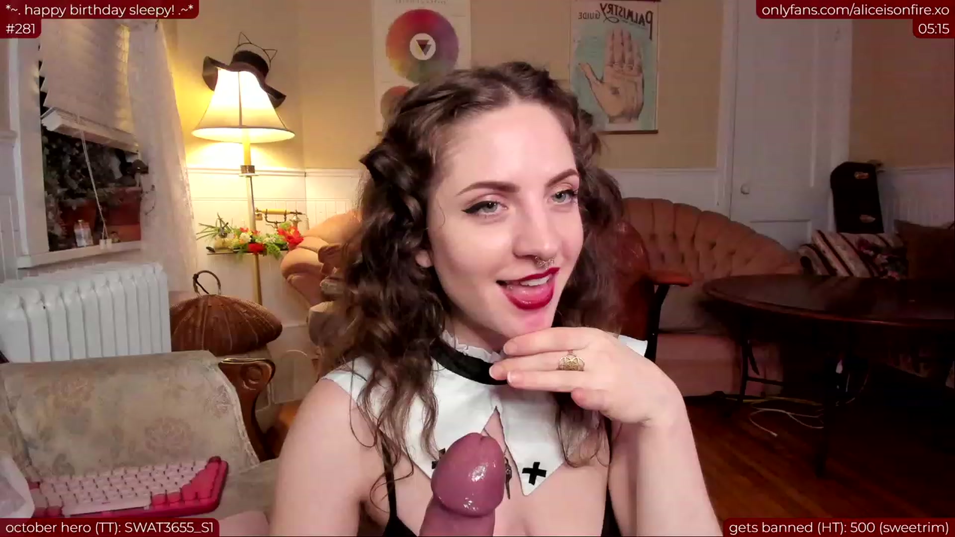 Gallery image thumbnail from aliceisonfire's myfreecams stream on, 10/02/2023, 08:53 image 6 of 20