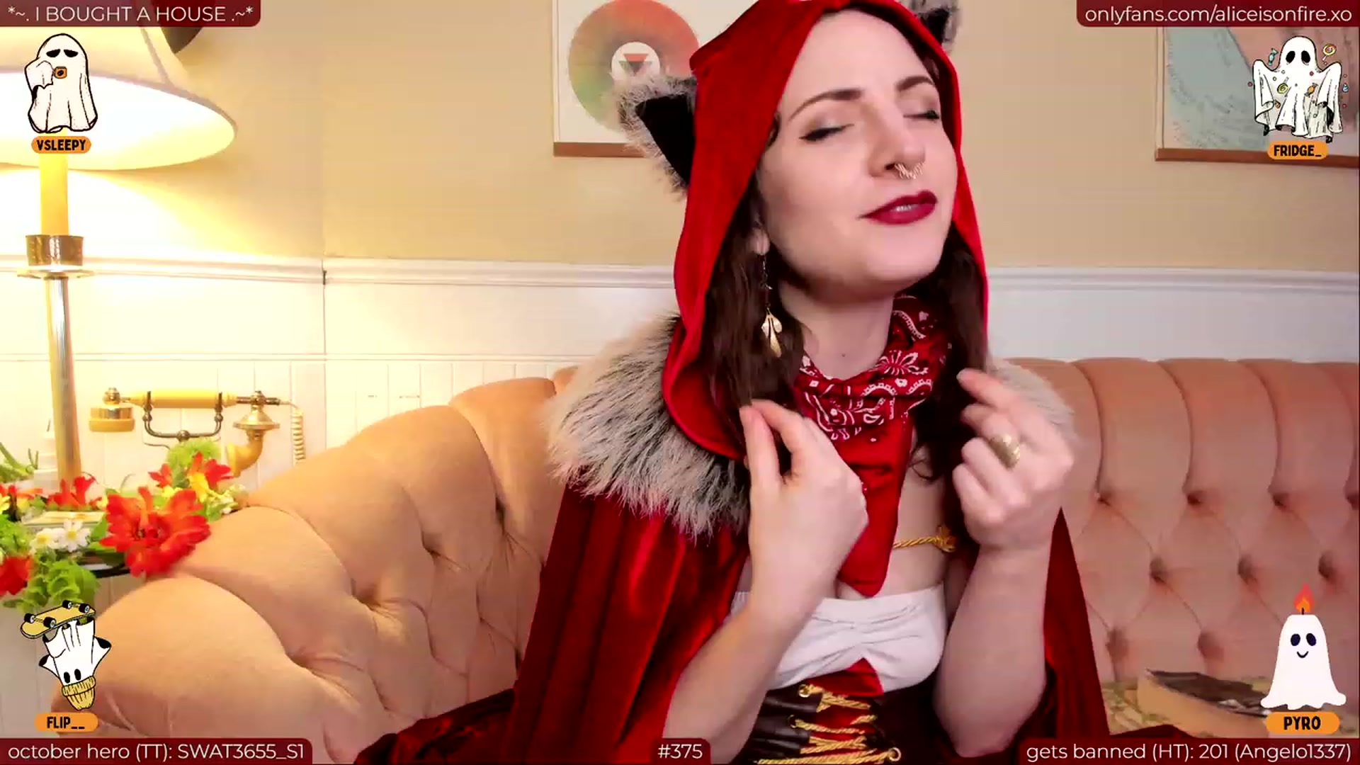 Gallery image thumbnail from aliceisonfire's myfreecams stream on, 10/10/2023, 07:34 image 3 of 20