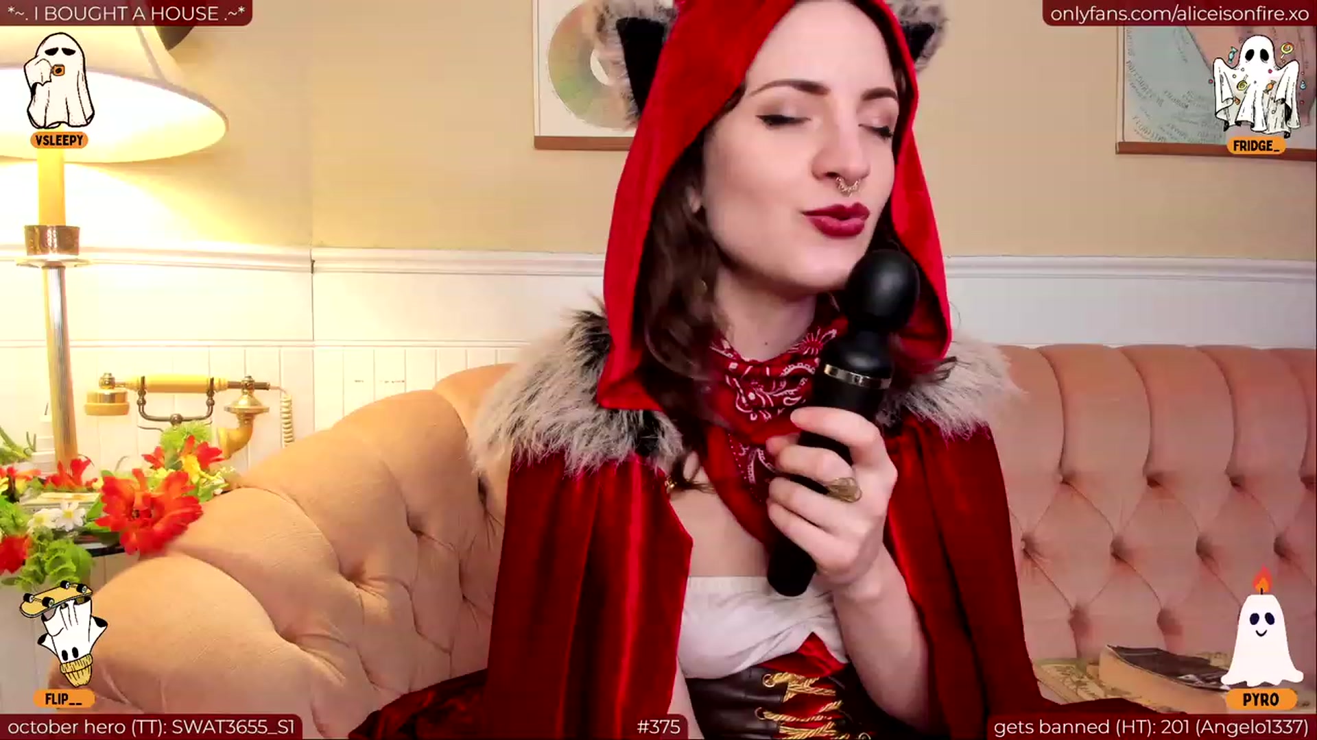 Gallery image thumbnail from aliceisonfire's myfreecams stream on, 10/10/2023, 07:34 image 4 of 20