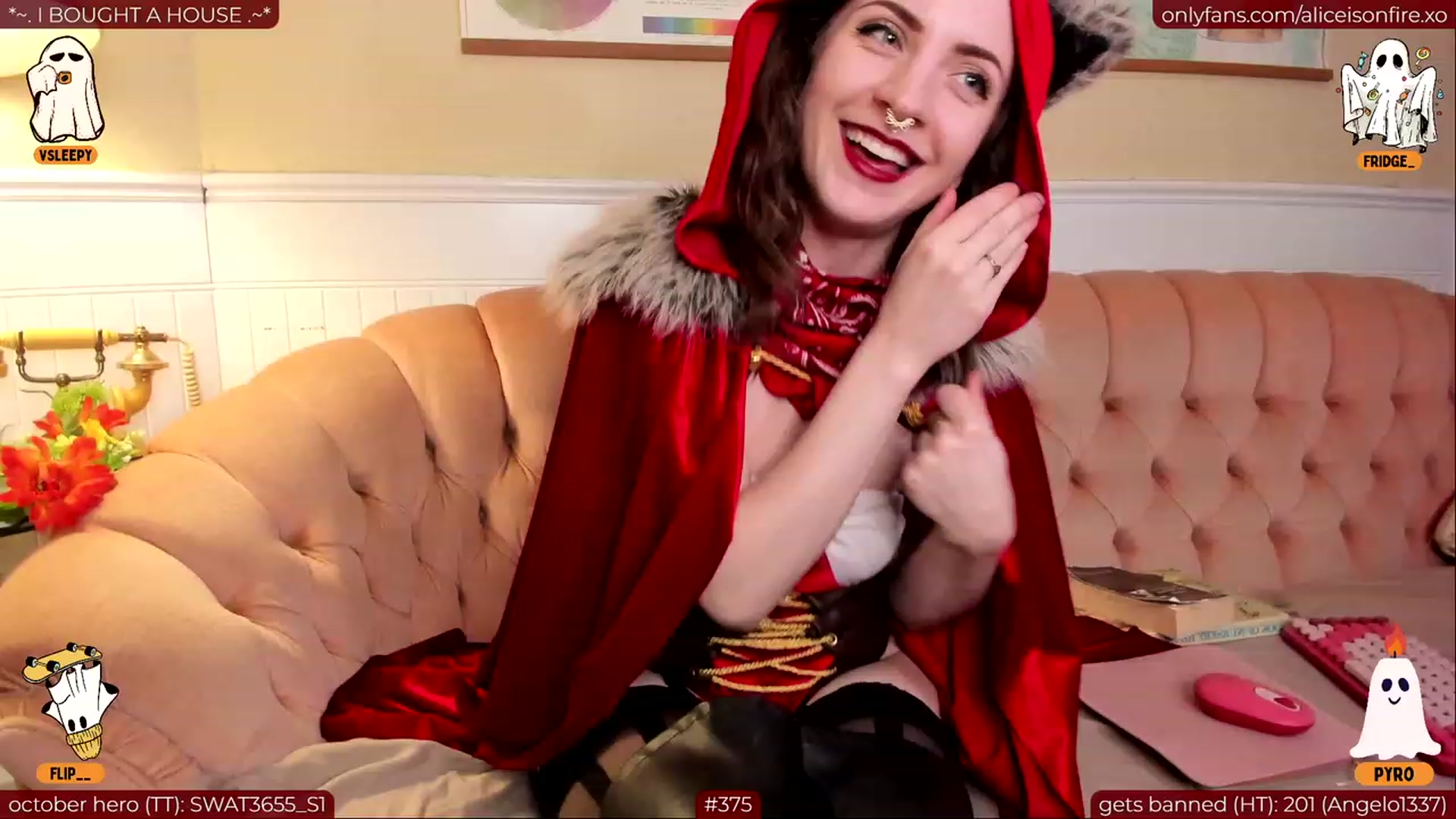 Gallery image thumbnail from aliceisonfire's myfreecams stream on, 10/10/2023, 07:34 image 16 of 20