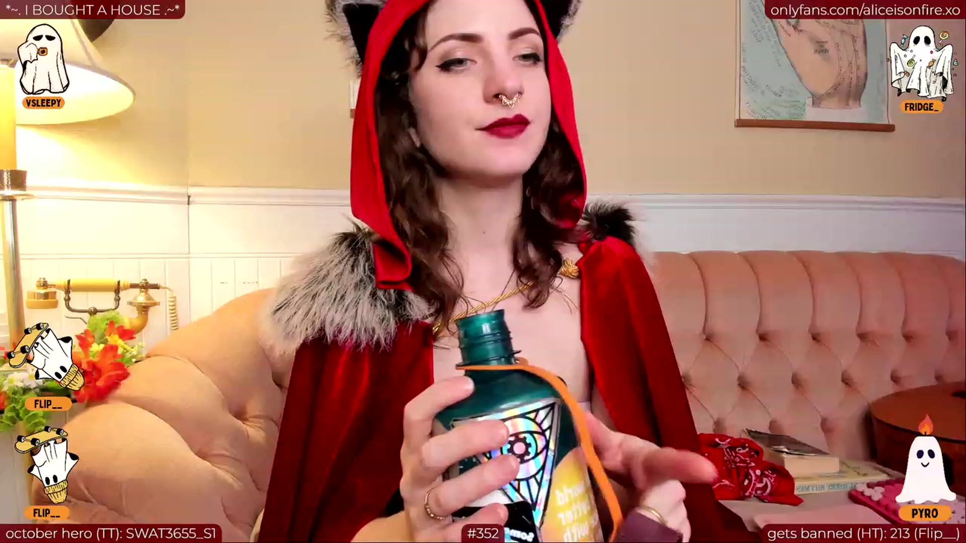 Gallery image thumbnail from aliceisonfire's myfreecams stream on, 10/10/2023, 09:36 image 20 of 20