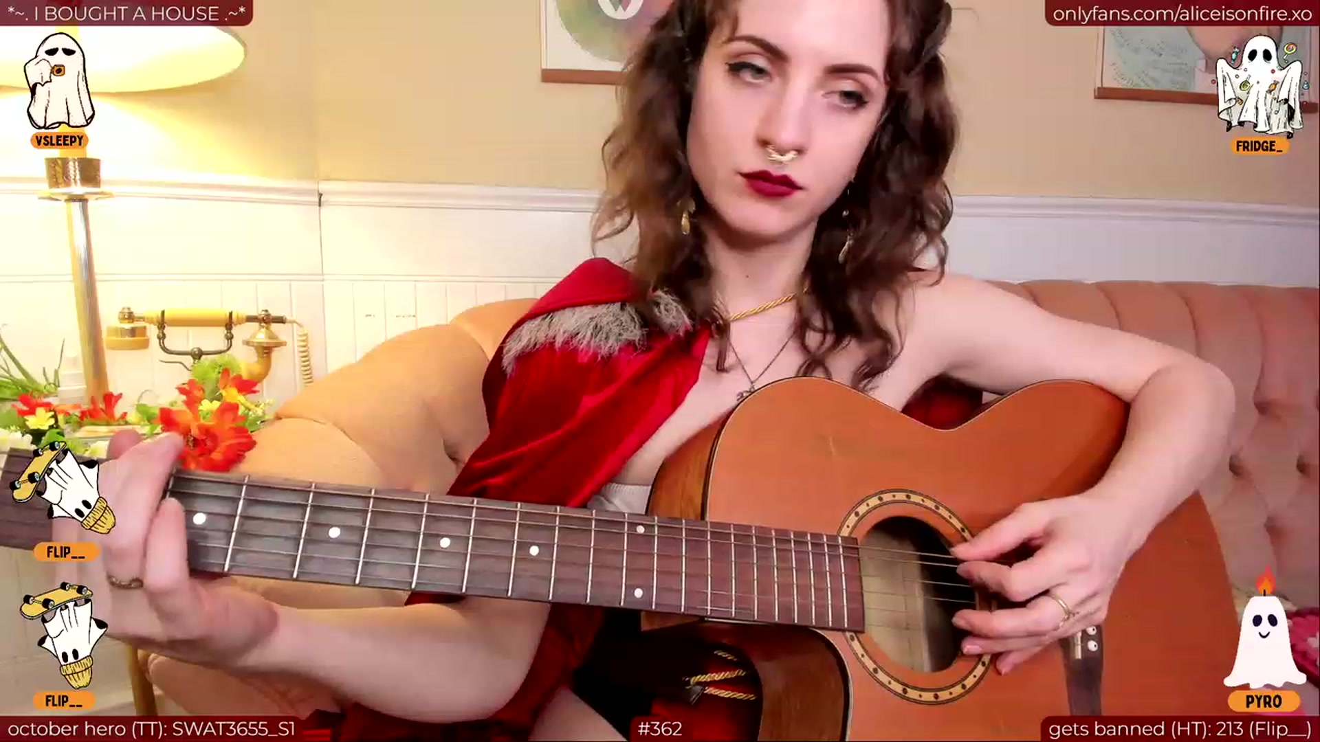 Gallery image thumbnail from aliceisonfire's myfreecams stream on, 10/10/2023, 09:36 image 9 of 20