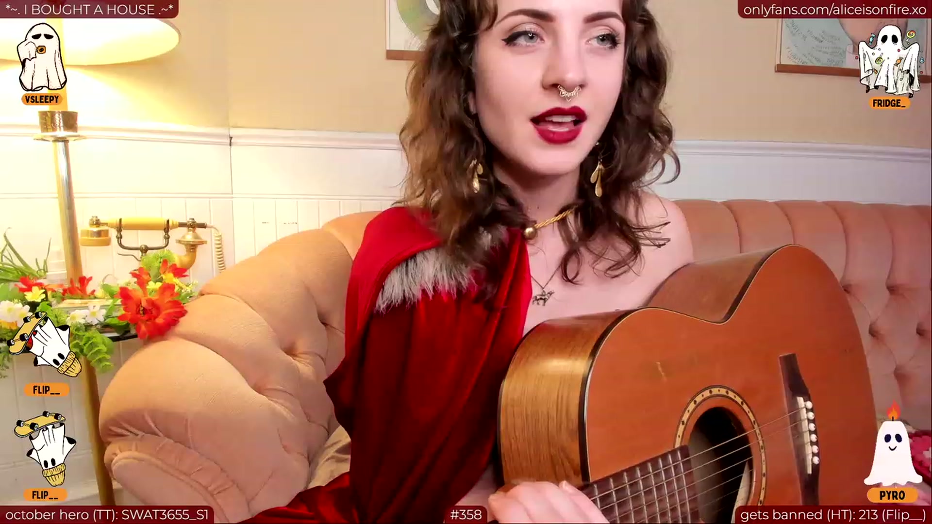 Gallery image thumbnail from aliceisonfire's myfreecams stream on, 10/10/2023, 09:36 image 13 of 20