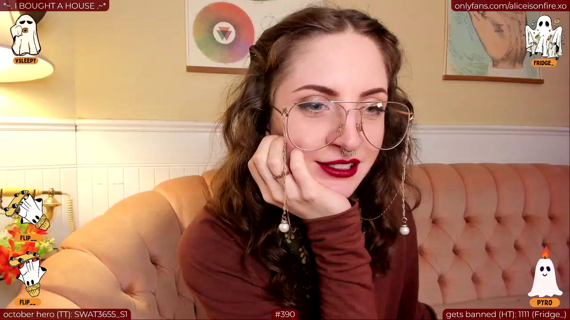 Gallery image thumbnail from aliceisonfire's myfreecams stream on, 10/11/2023, 07:34 image 12 of 20