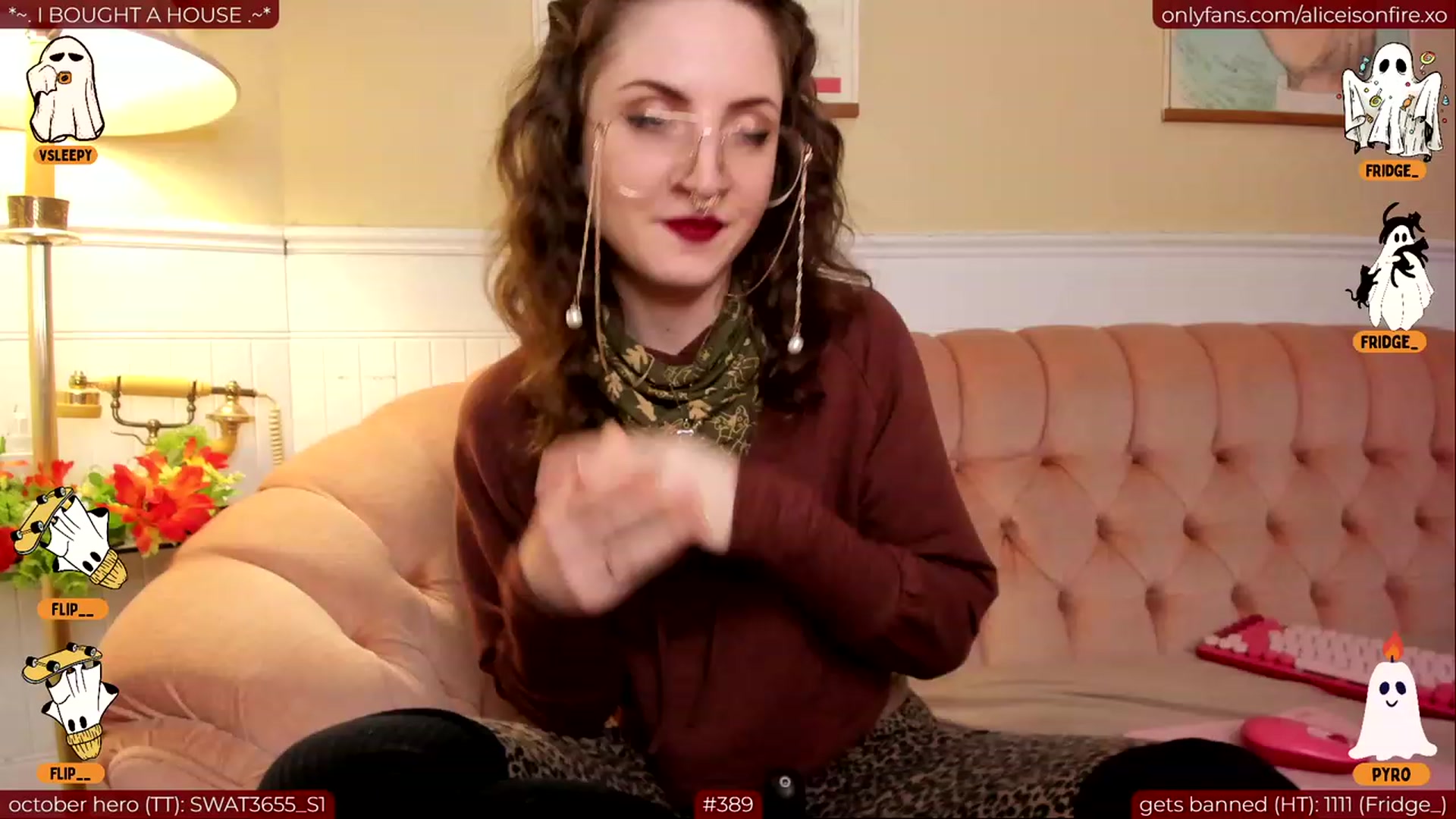 Gallery image thumbnail from aliceisonfire's myfreecams stream on, 10/11/2023, 07:34 image 18 of 20
