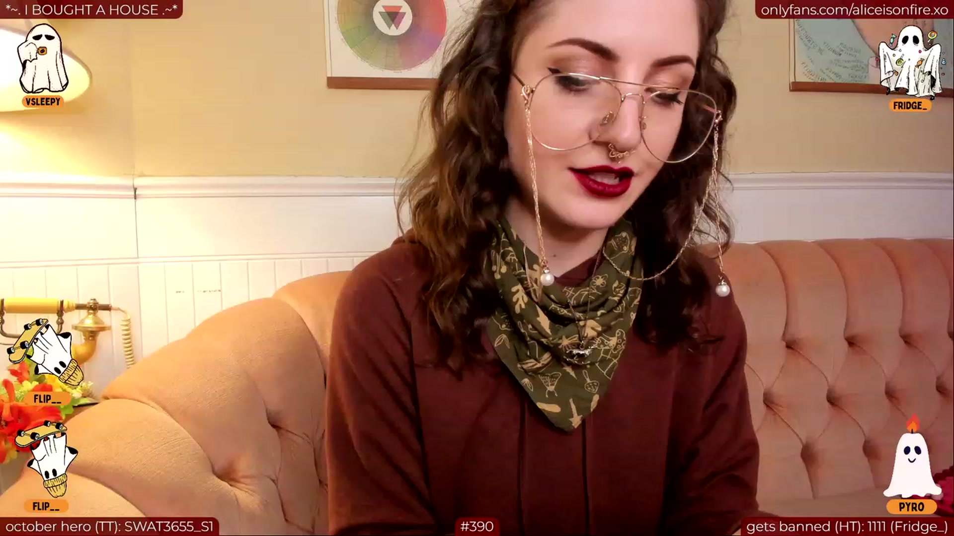 Gallery image thumbnail from aliceisonfire's myfreecams stream on, 10/11/2023, 07:34 image 9 of 20