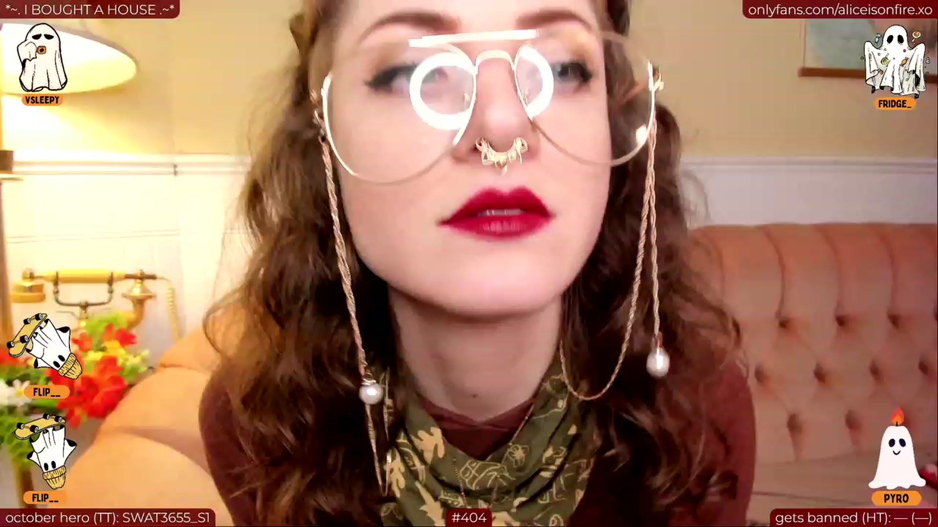 Gallery image thumbnail from aliceisonfire's myfreecams stream on, 10/11/2023, 07:34 image 1 of 20