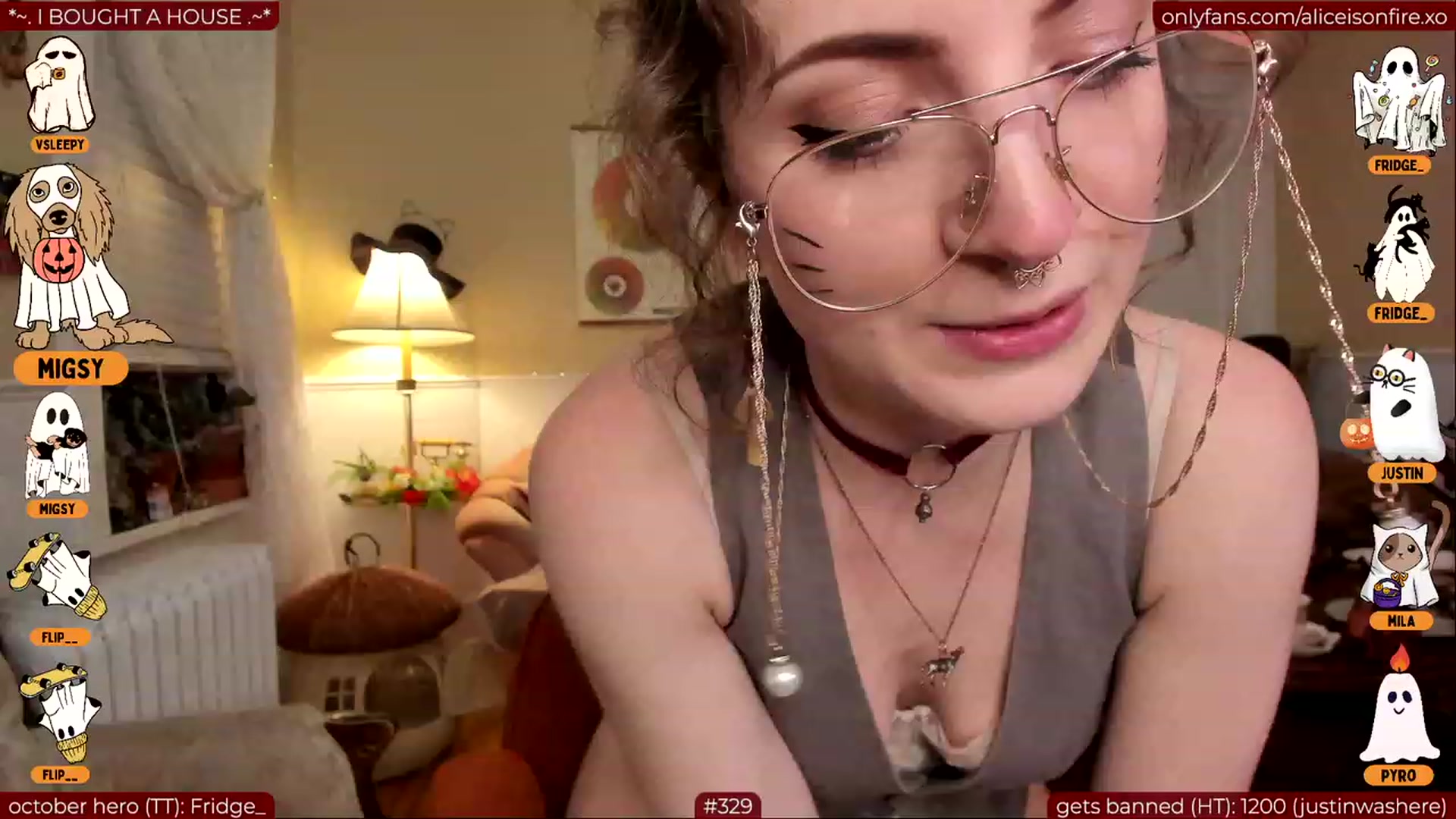 Gallery image thumbnail from aliceisonfire's myfreecams stream on, 10/13/2023, 06:37 image 18 of 20