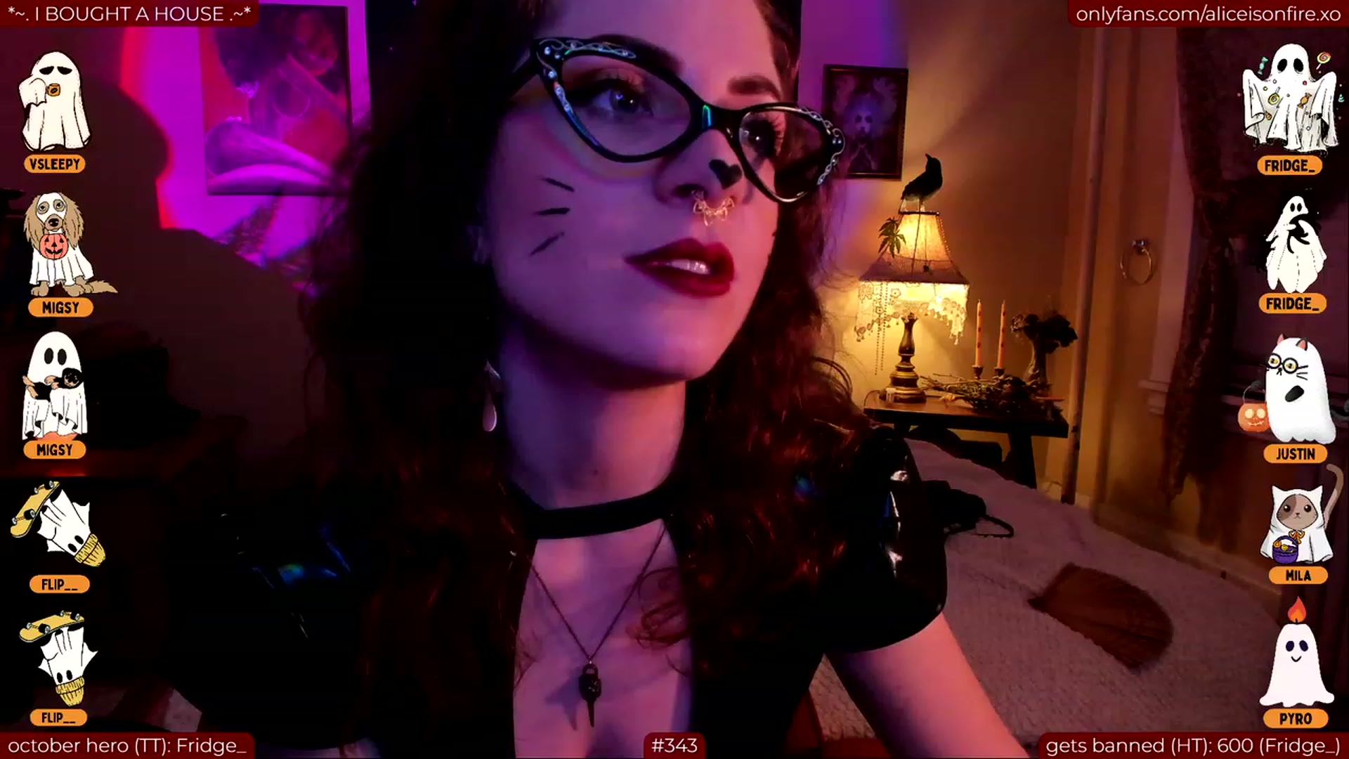 Gallery image thumbnail from aliceisonfire's myfreecams stream on, 10/14/2023, 07:10 image 2 of 20