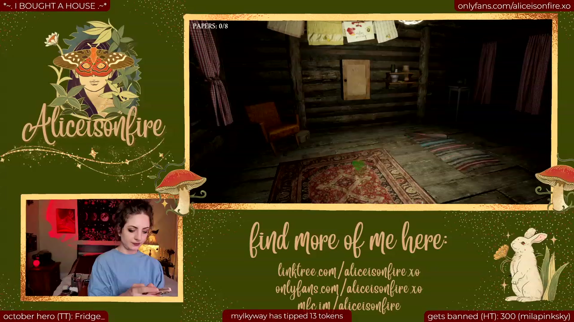 Gallery image thumbnail from aliceisonfire's myfreecams stream on, 10/17/2023, 04:51 image 8 of 20