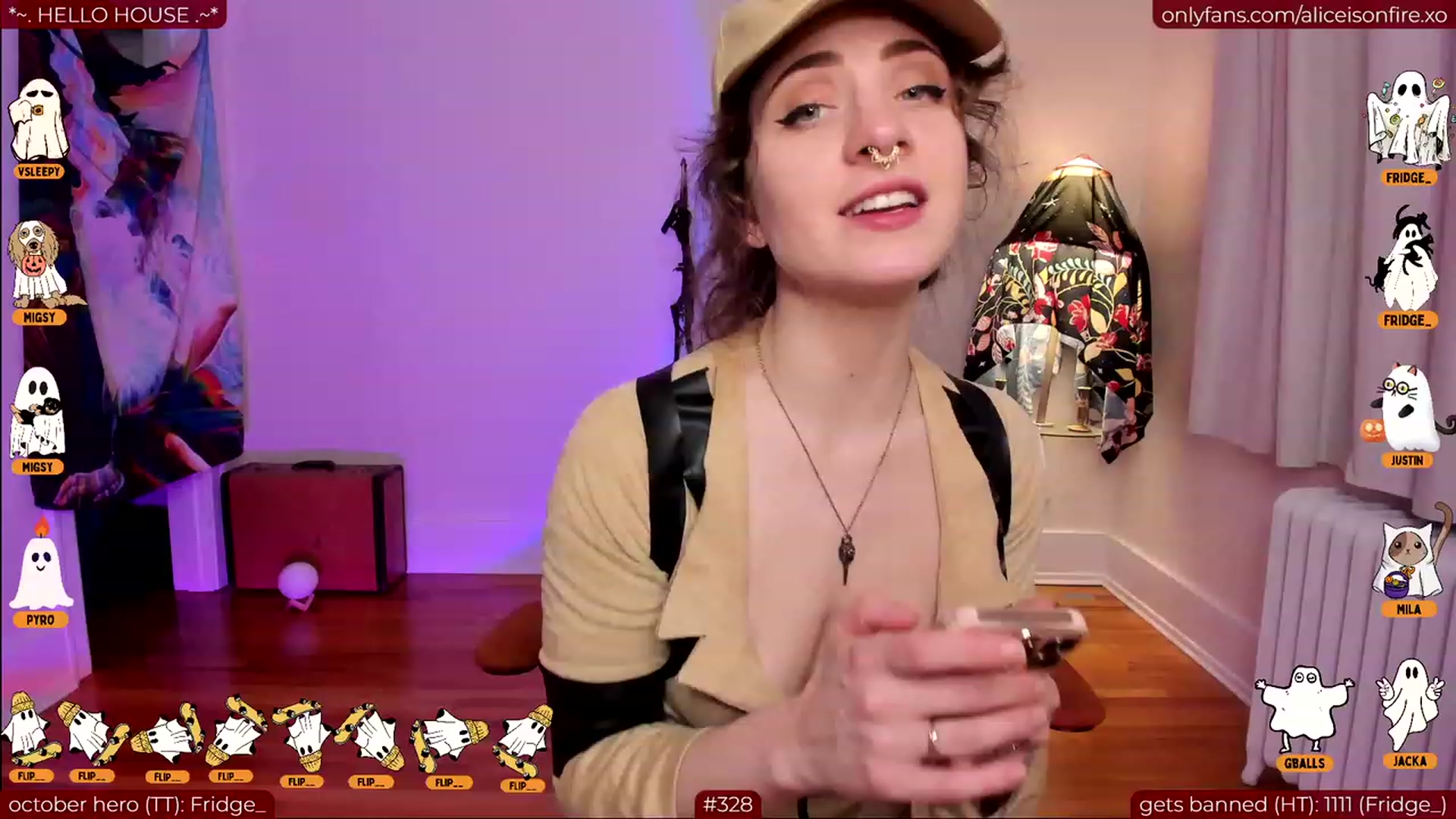 Gallery image thumbnail from aliceisonfire's myfreecams stream on, 10/24/2023, 09:22 image 20 of 20