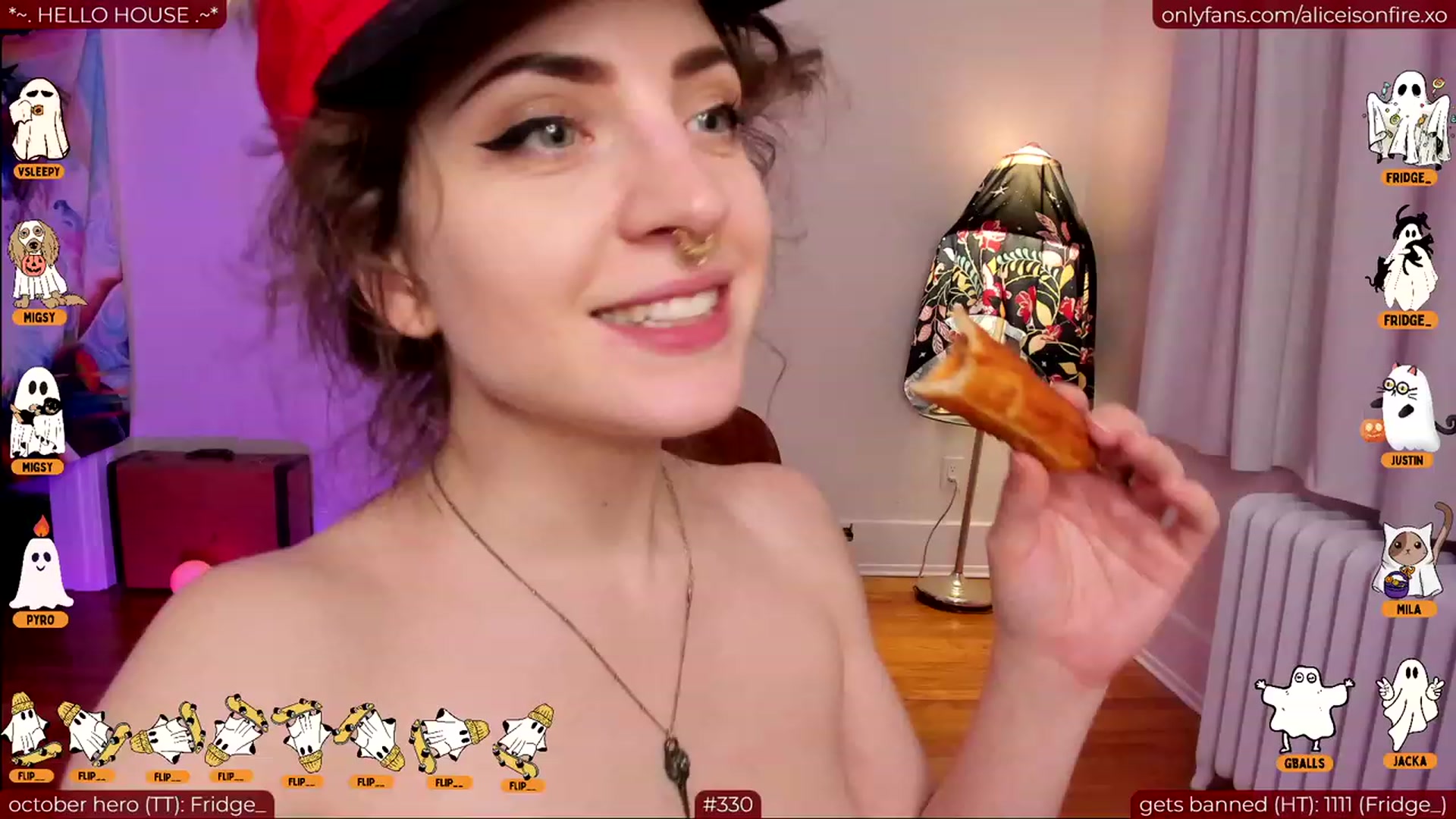 Gallery image thumbnail from aliceisonfire's myfreecams stream on, 10/24/2023, 09:22 image 3 of 20