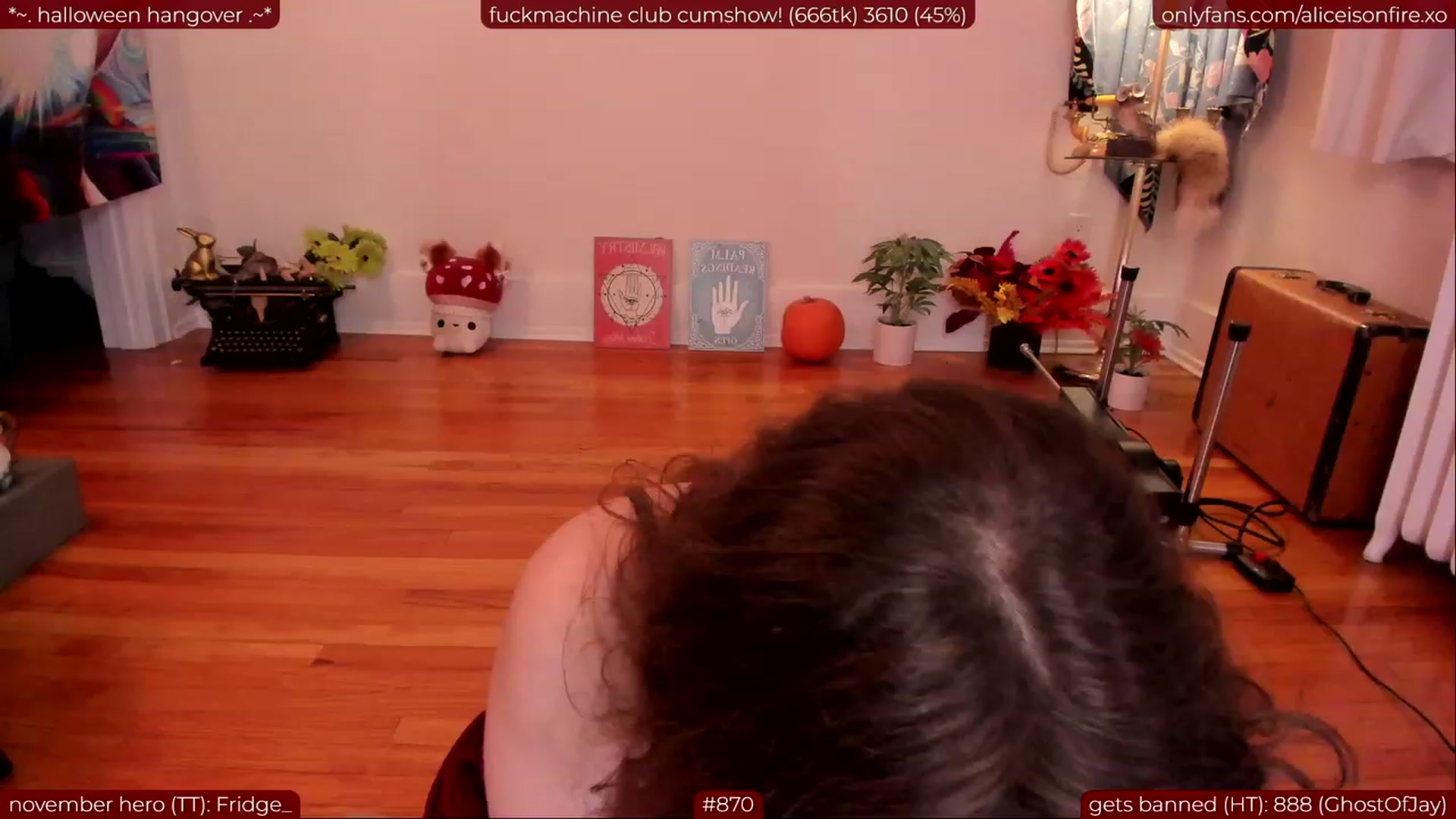 Gallery image thumbnail from aliceisonfire's myfreecams stream on, 11/03/2023, 08:33 image 16 of 20