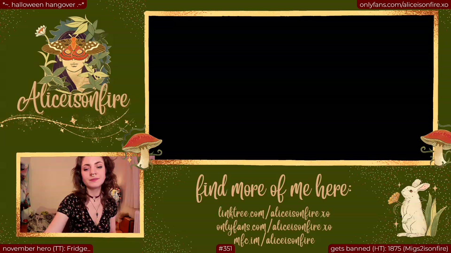 Gallery image thumbnail from aliceisonfire's myfreecams stream on, 11/04/2023, 09:43 image 16 of 20