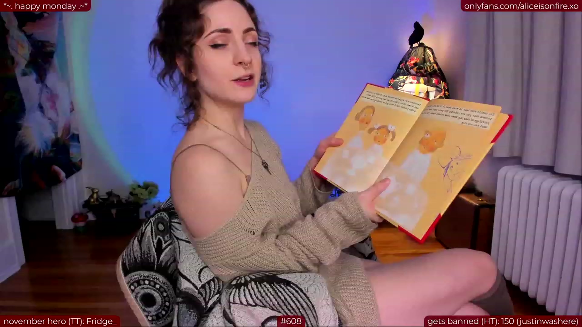 Gallery image thumbnail from aliceisonfire's myfreecams stream on, 11/07/2023, 05:08 image 16 of 20
