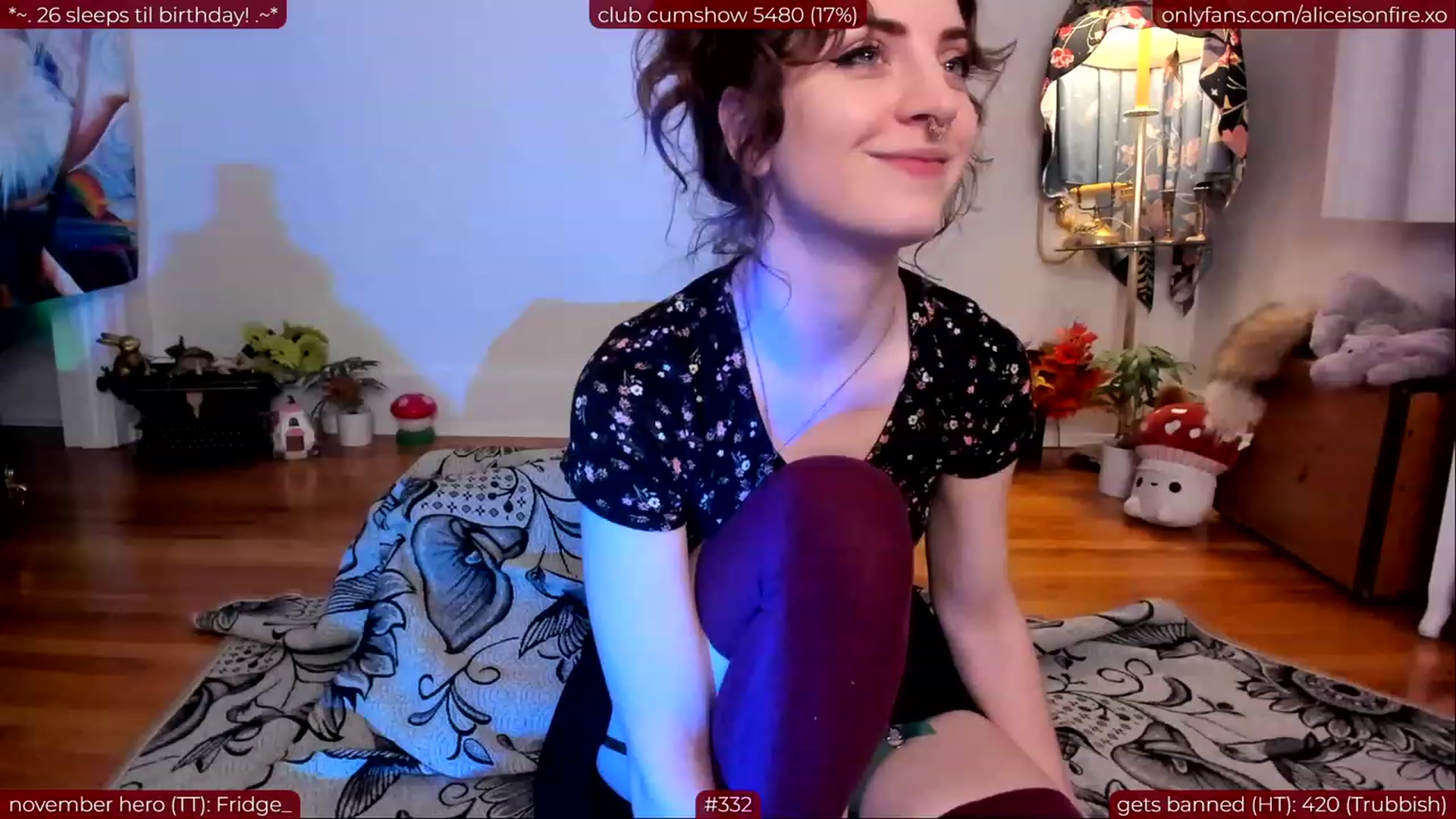 Gallery image thumbnail from aliceisonfire's myfreecams stream on, 11/11/2023, 09:16 image 18 of 20