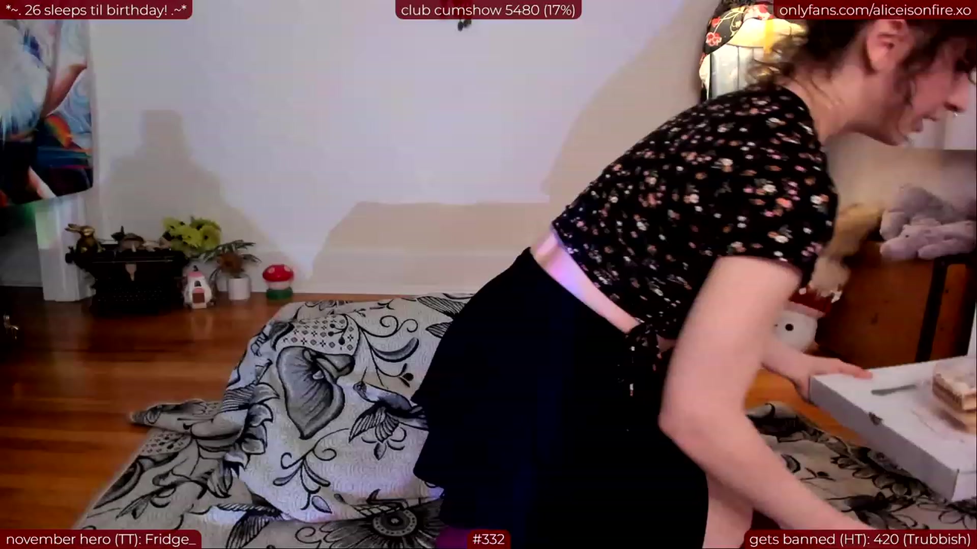 Gallery image thumbnail from aliceisonfire's myfreecams stream on, 11/11/2023, 09:16 image 17 of 20