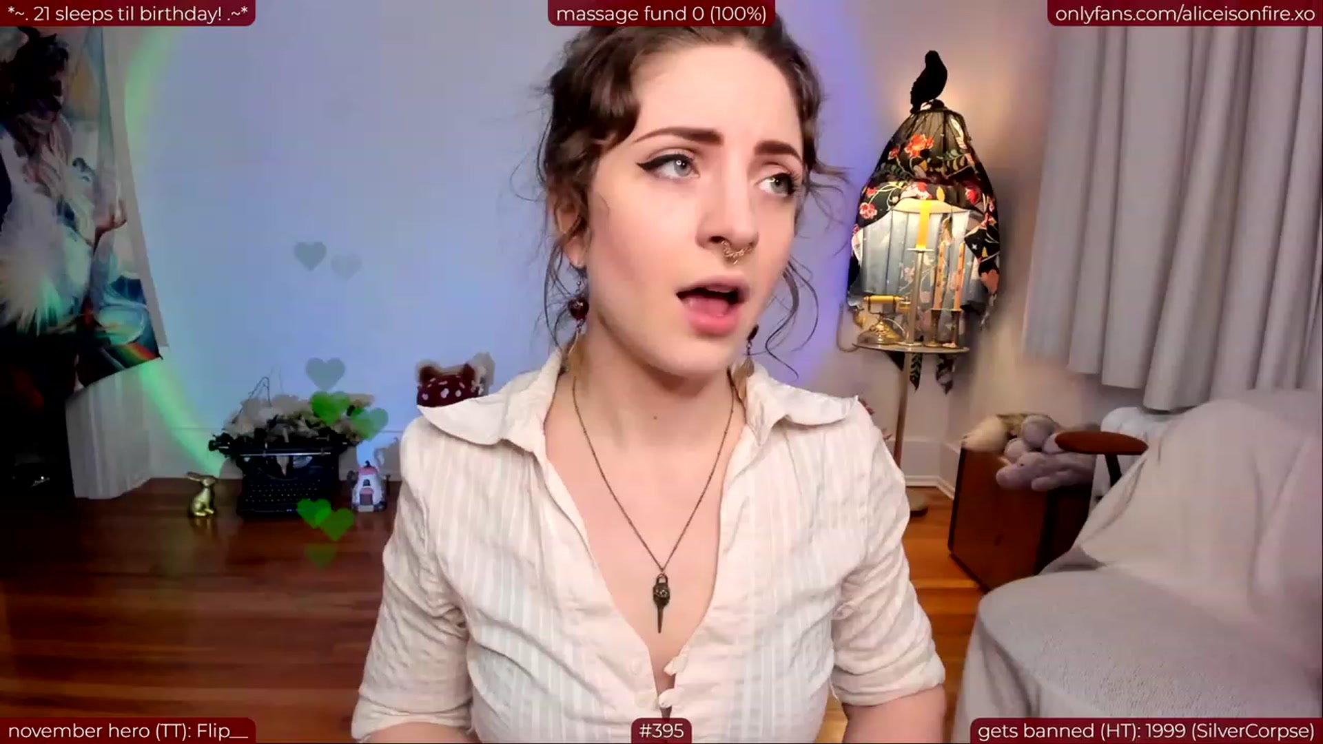 Gallery image thumbnail from aliceisonfire's myfreecams stream on, 11/17/2023, 06:33 image 1 of 20