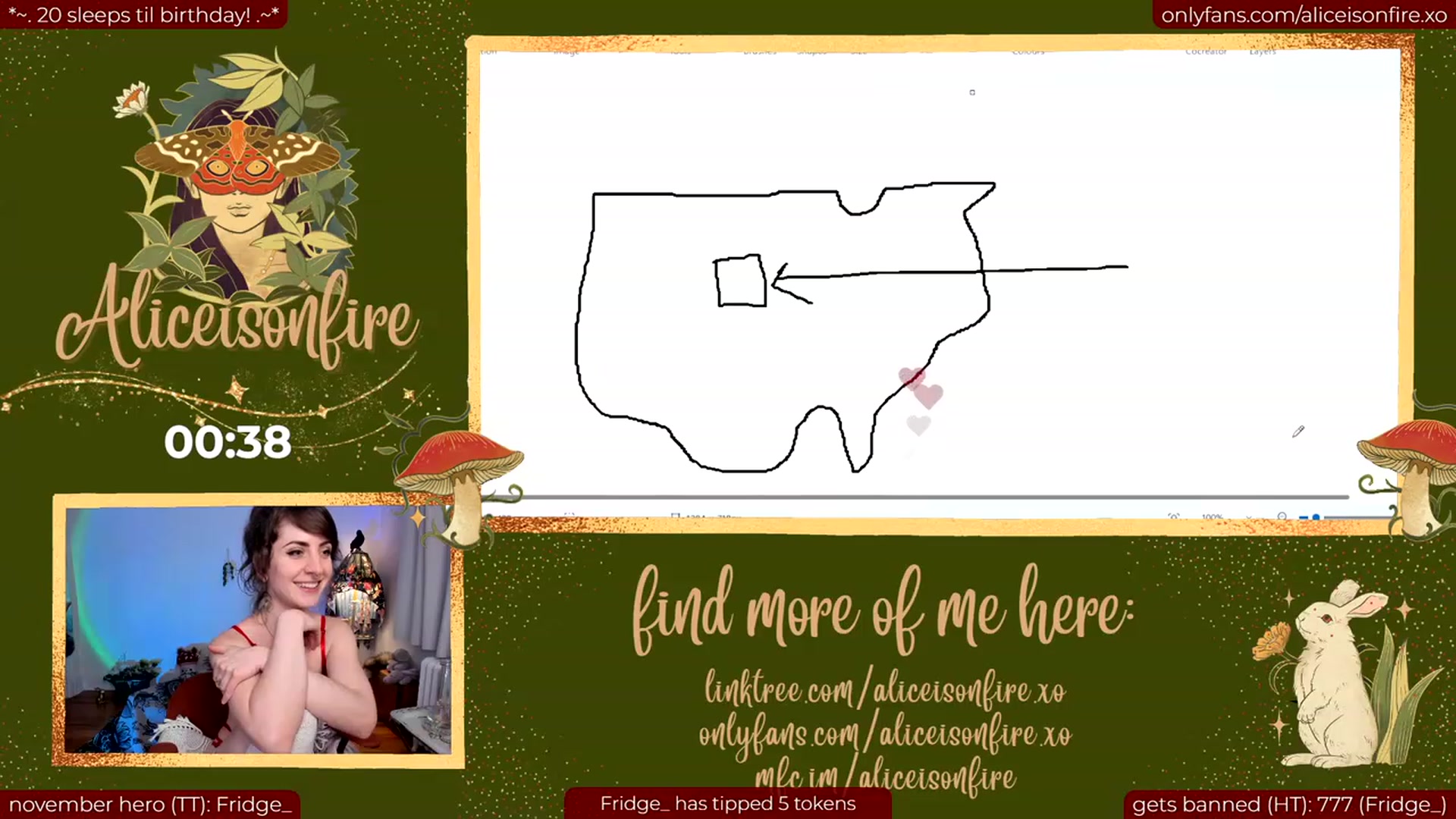 Gallery image thumbnail from aliceisonfire's myfreecams stream on, 11/18/2023, 07:32 image 16 of 20