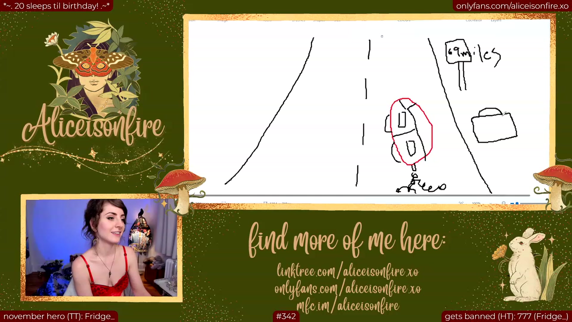 Gallery image thumbnail from aliceisonfire's myfreecams stream on, 11/18/2023, 07:32 image 5 of 20