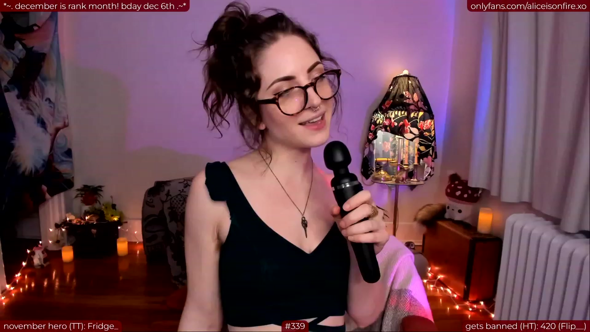 Gallery image thumbnail from aliceisonfire's myfreecams stream on, 11/28/2023, 08:47 image 13 of 20