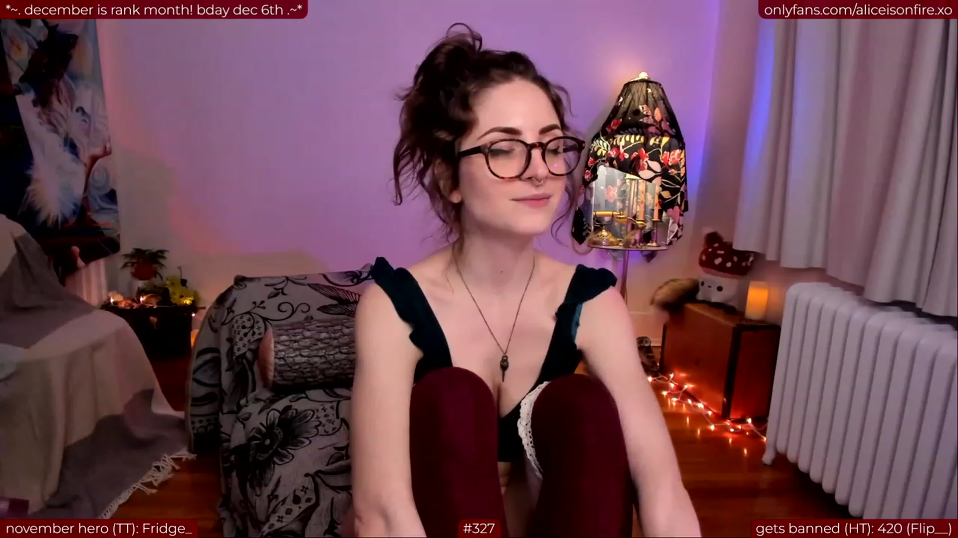 Gallery image thumbnail from aliceisonfire's myfreecams stream on, 11/28/2023, 10:13 image 20 of 20