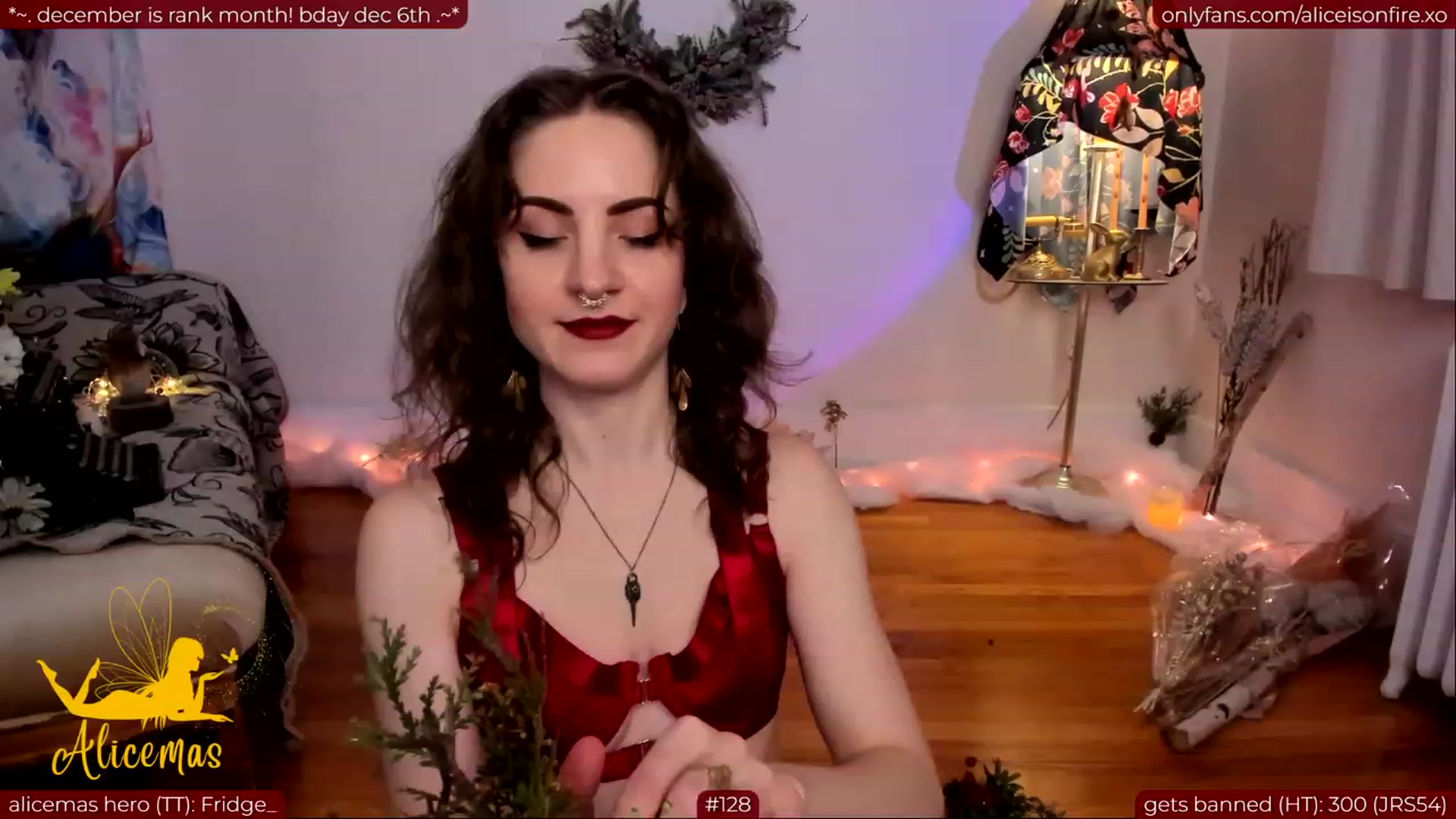 Gallery image thumbnail from aliceisonfire's myfreecams stream on, 12/01/2023, 09:06 image 12 of 20