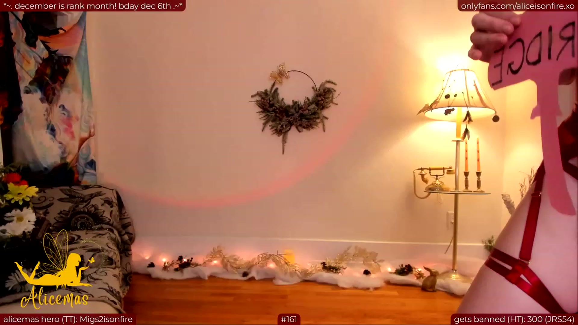 Gallery image thumbnail from aliceisonfire's myfreecams stream on, 12/01/2023, 12:04 image 2 of 20