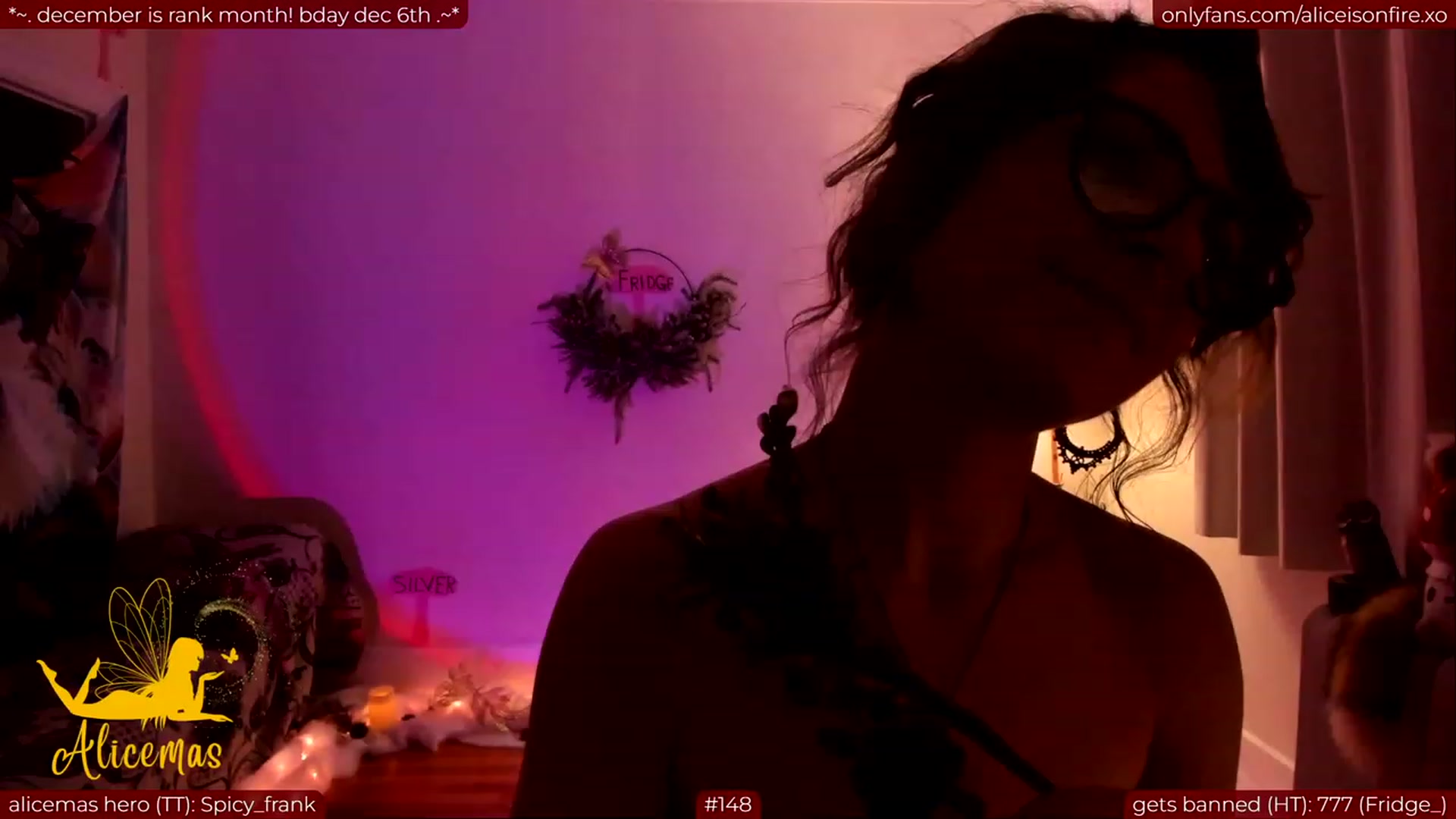 Gallery image thumbnail from aliceisonfire's myfreecams stream on, 12/02/2023, 12:02 image 16 of 20