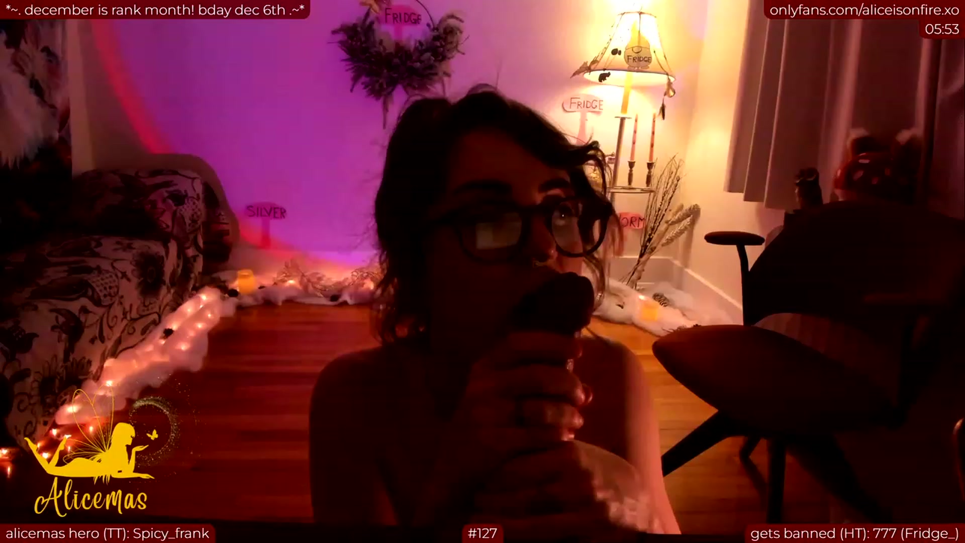 Gallery image thumbnail from aliceisonfire's myfreecams stream on, 12/02/2023, 12:22 image 8 of 20