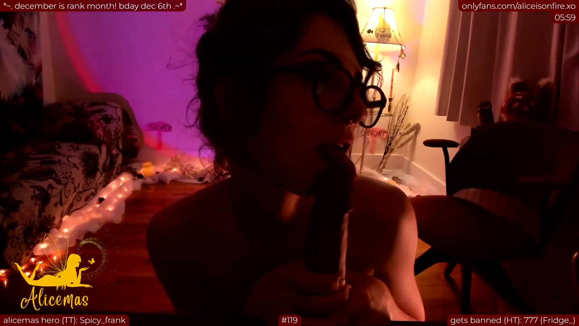 Gallery image thumbnail from aliceisonfire's myfreecams stream on, 12/02/2023, 12:22 image 16 of 20