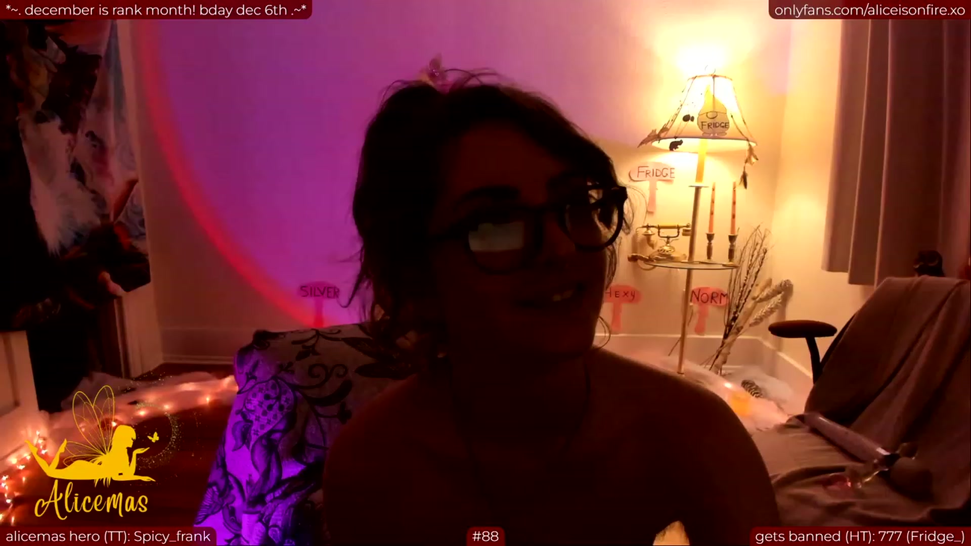 Gallery image thumbnail from aliceisonfire's myfreecams stream on, 12/02/2023, 13:37 image 17 of 20