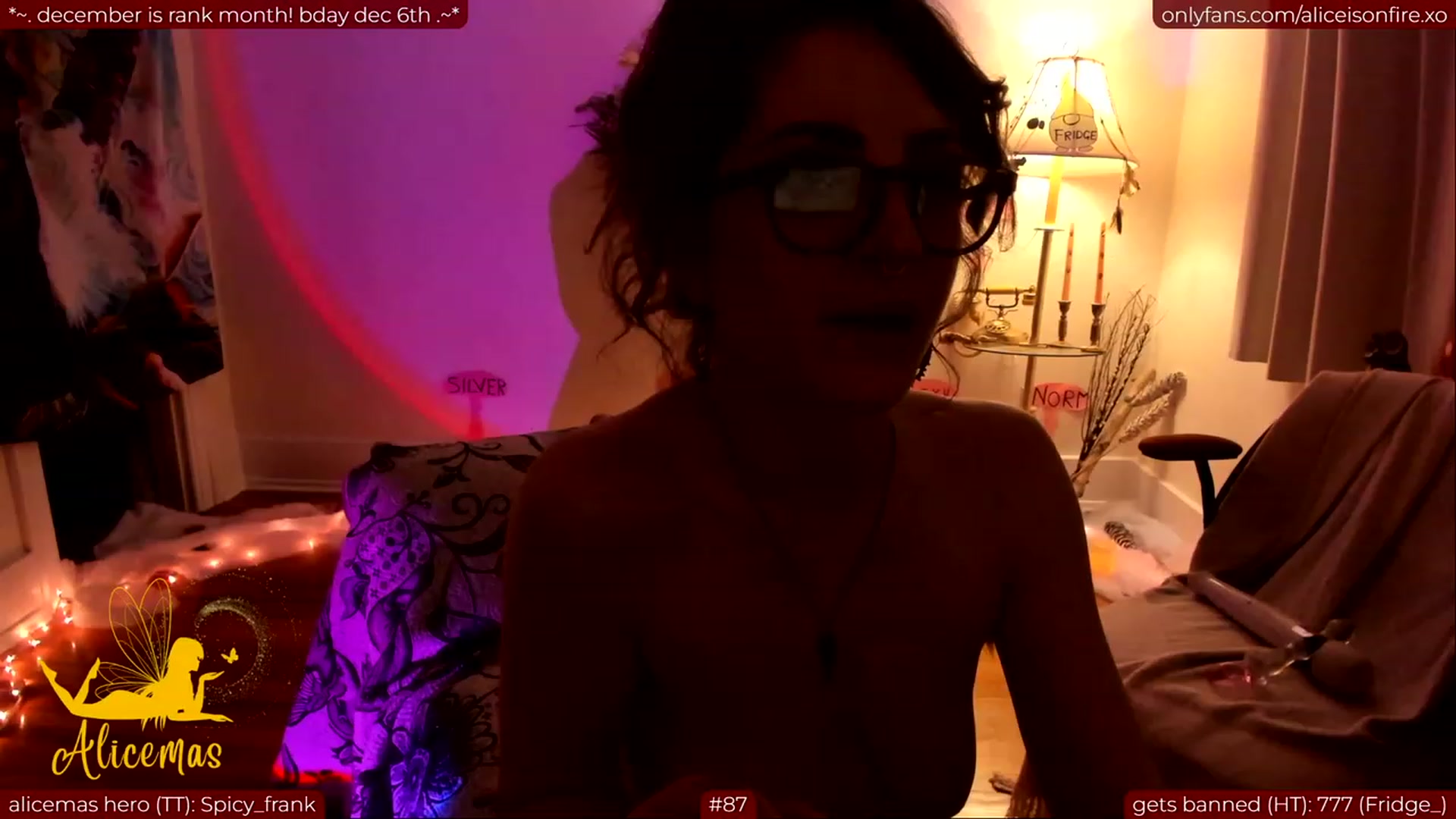 Gallery image thumbnail from aliceisonfire's myfreecams stream on, 12/02/2023, 13:37 image 2 of 20