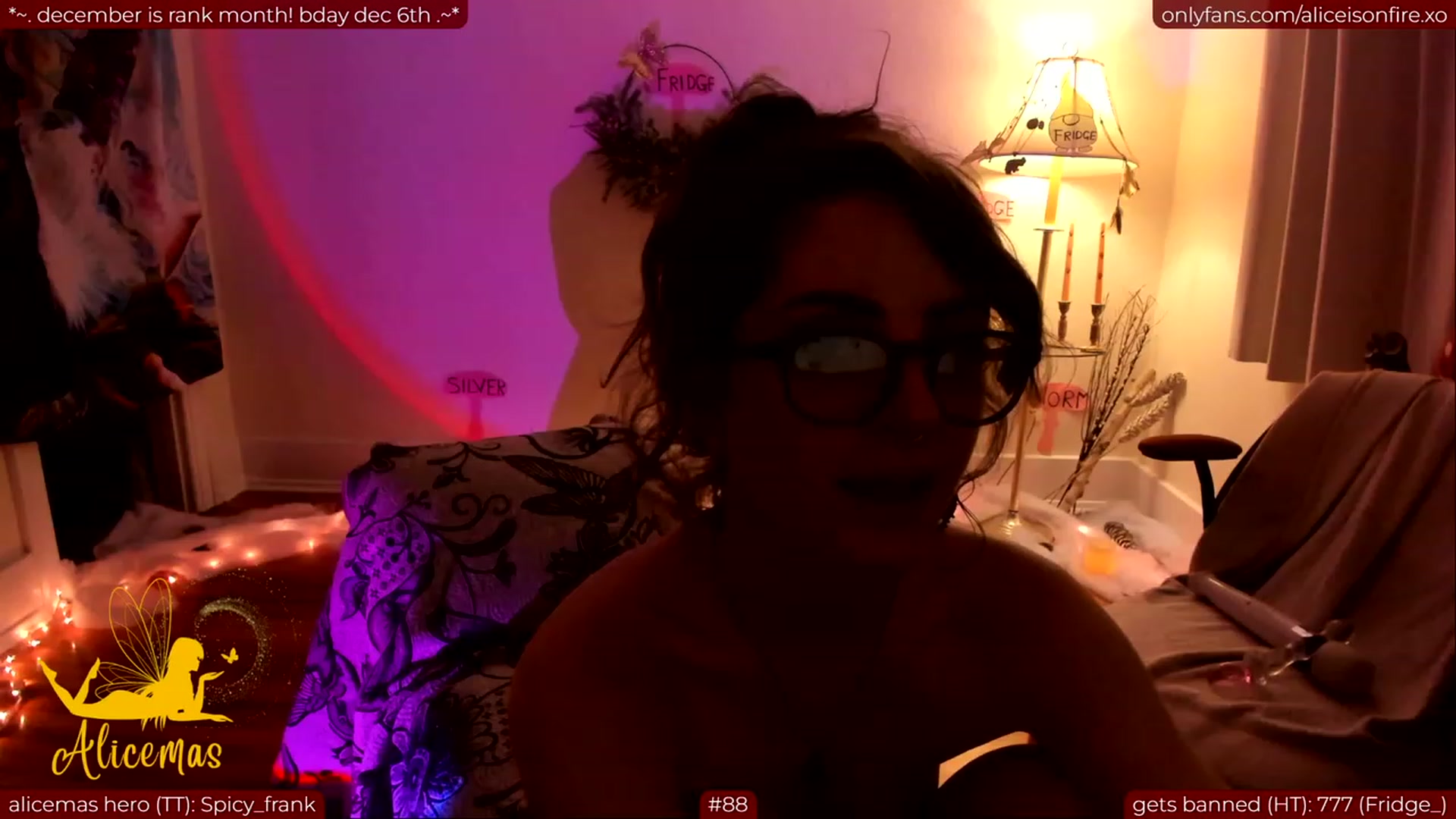 Gallery image thumbnail from aliceisonfire's myfreecams stream on, 12/02/2023, 13:37 image 13 of 20