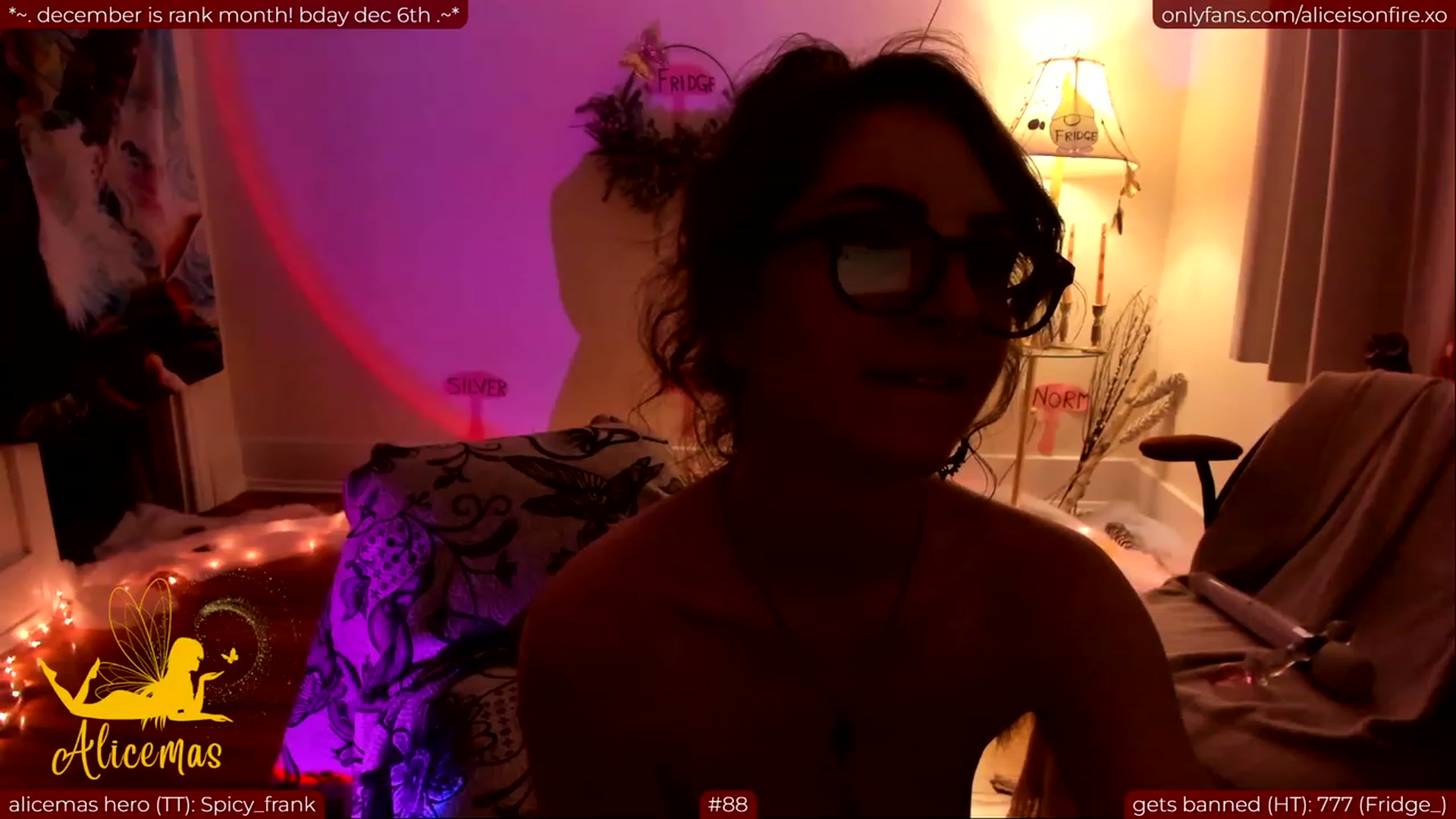 Gallery image thumbnail from aliceisonfire's myfreecams stream on, 12/02/2023, 13:37 image 16 of 20