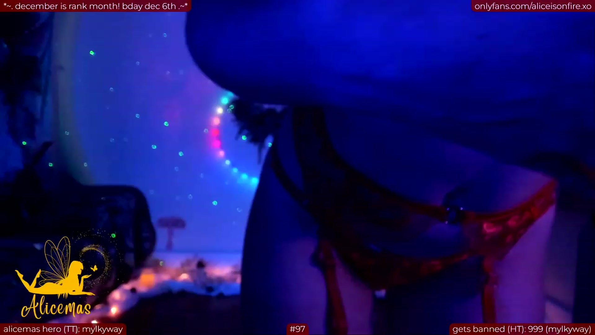 Gallery image thumbnail from aliceisonfire's myfreecams stream on, 12/03/2023, 07:22 image 4 of 20