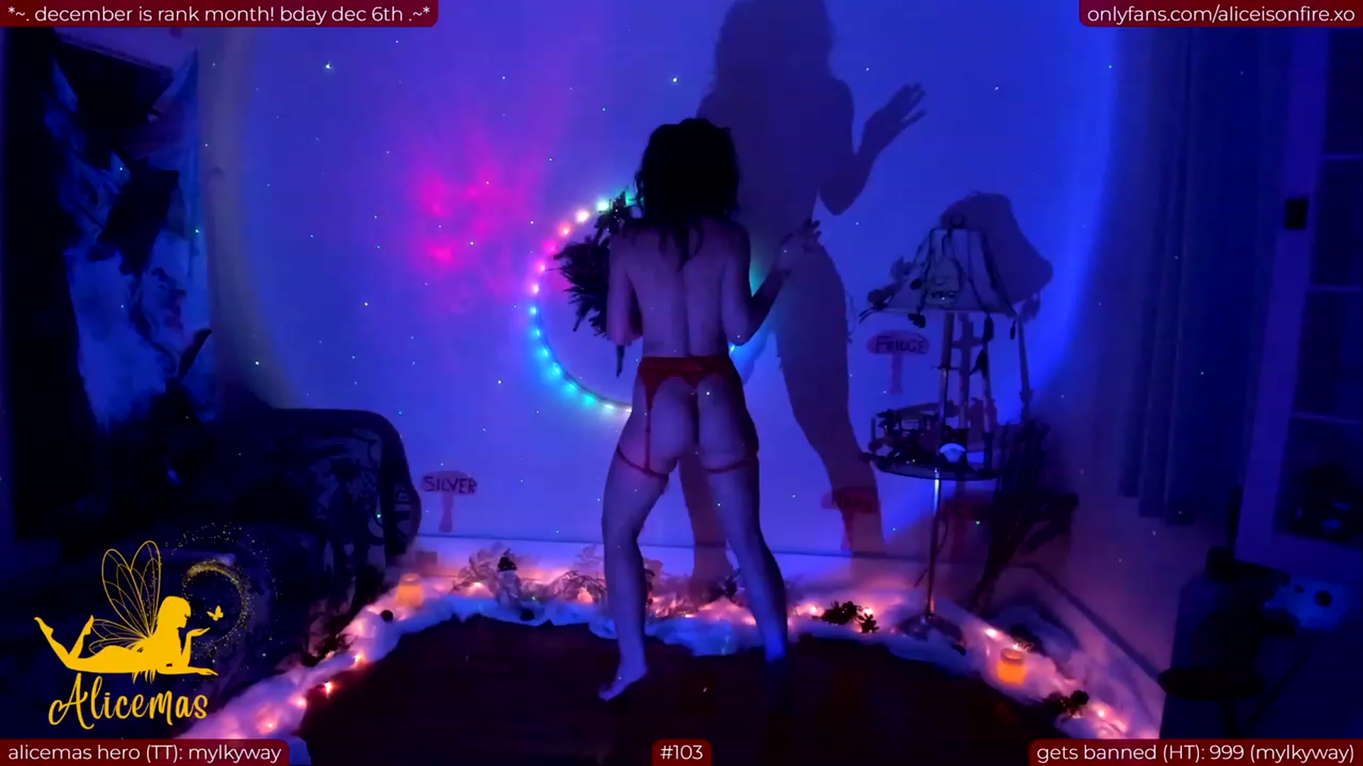 Gallery image thumbnail from aliceisonfire's myfreecams stream on, 12/03/2023, 07:22 image 14 of 20