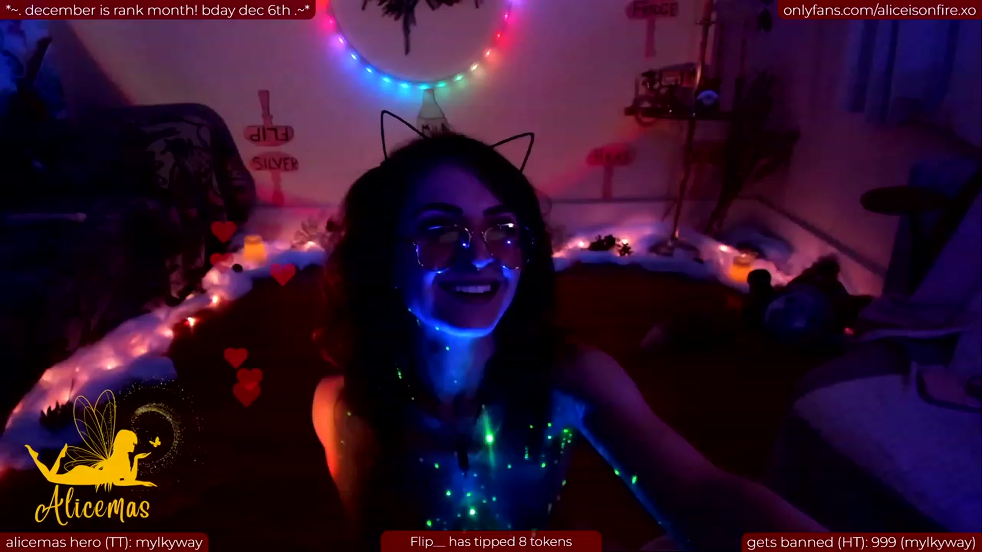 Gallery image thumbnail from aliceisonfire's myfreecams stream on, 12/03/2023, 10:31 image 14 of 20