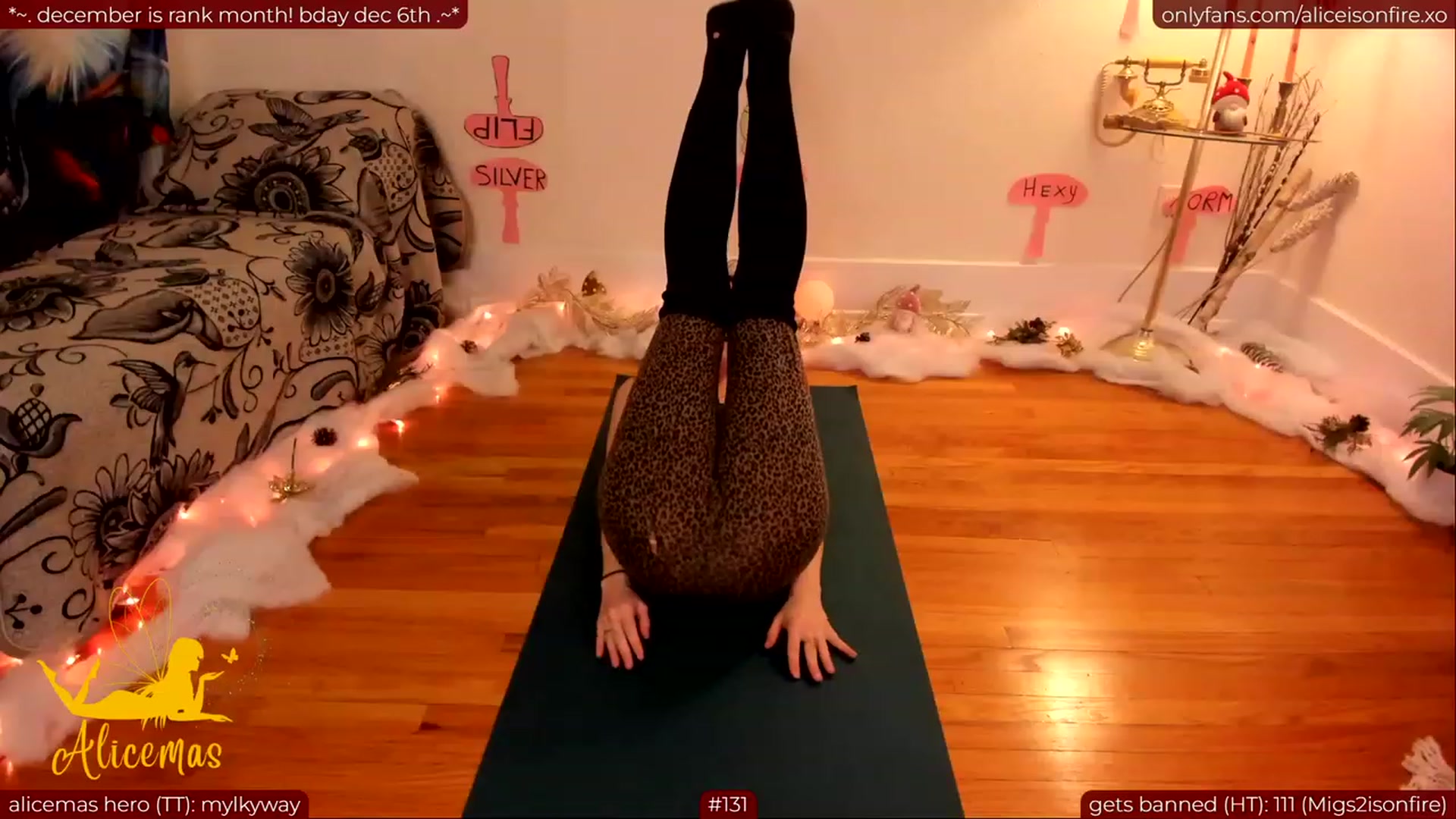 Gallery image thumbnail from aliceisonfire's myfreecams stream on, 12/04/2023, 05:35 image 20 of 20