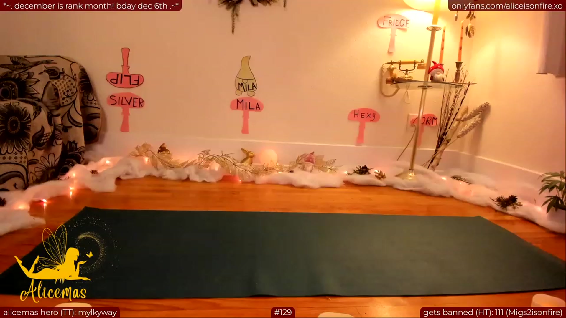 Gallery image thumbnail from aliceisonfire's myfreecams stream on, 12/04/2023, 05:35 image 16 of 20