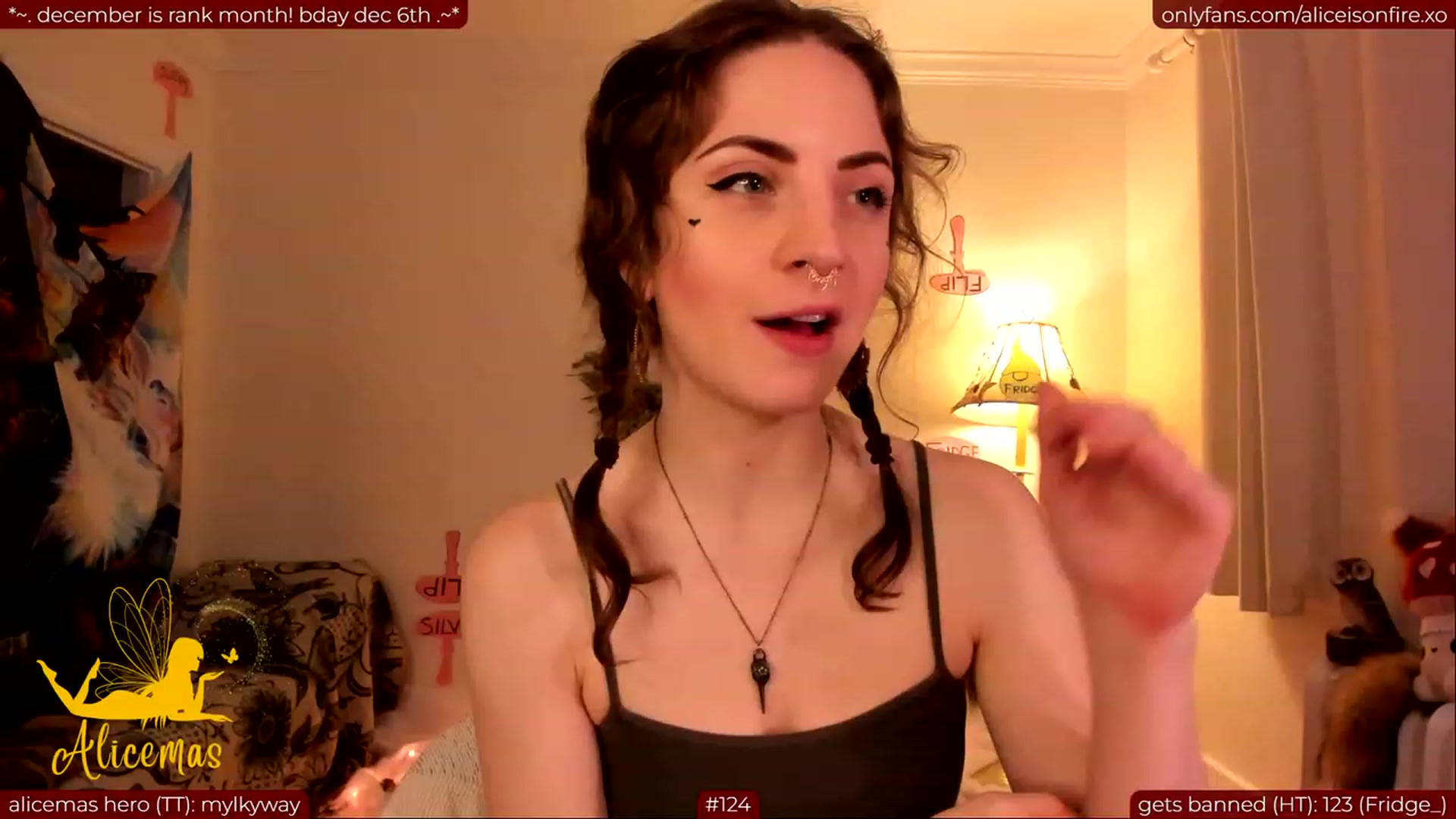 Gallery image thumbnail from aliceisonfire's myfreecams stream on, 12/04/2023, 08:43 image 10 of 20