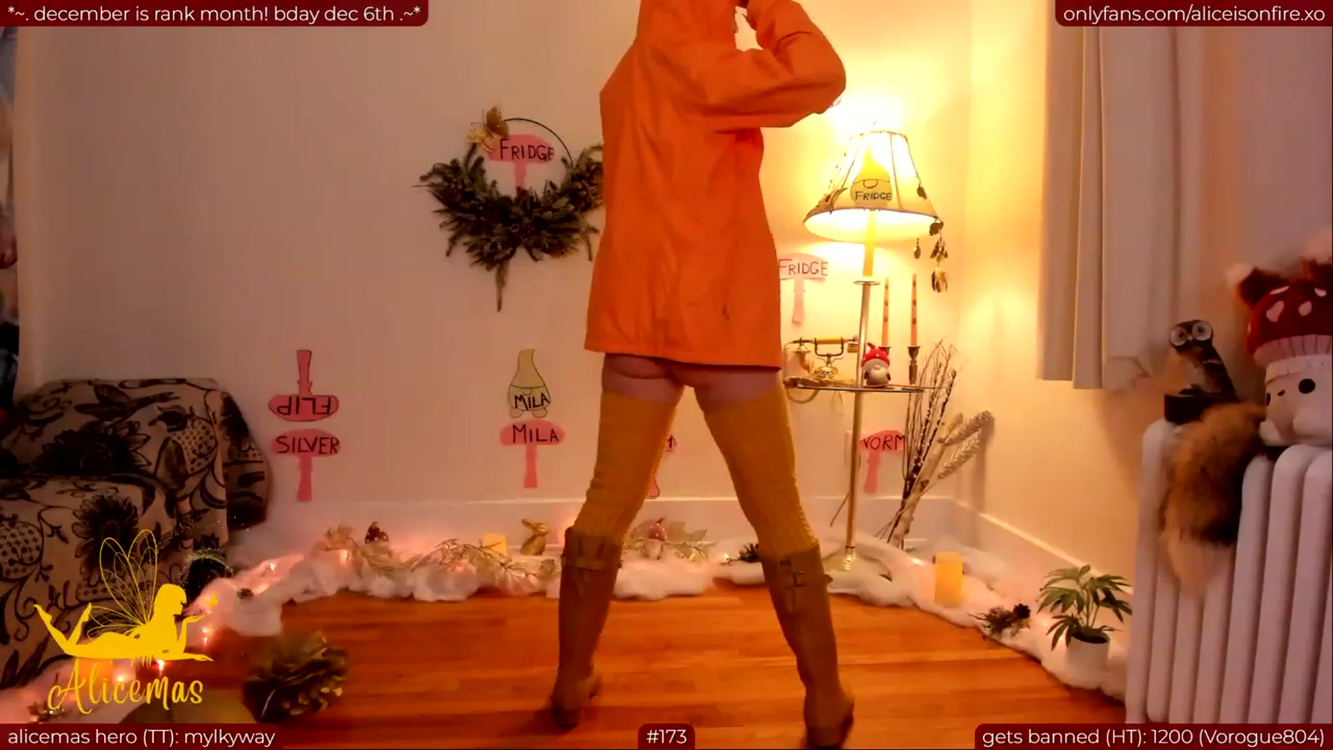 Gallery image thumbnail from aliceisonfire's myfreecams stream on, 12/06/2023, 07:22 image 8 of 20